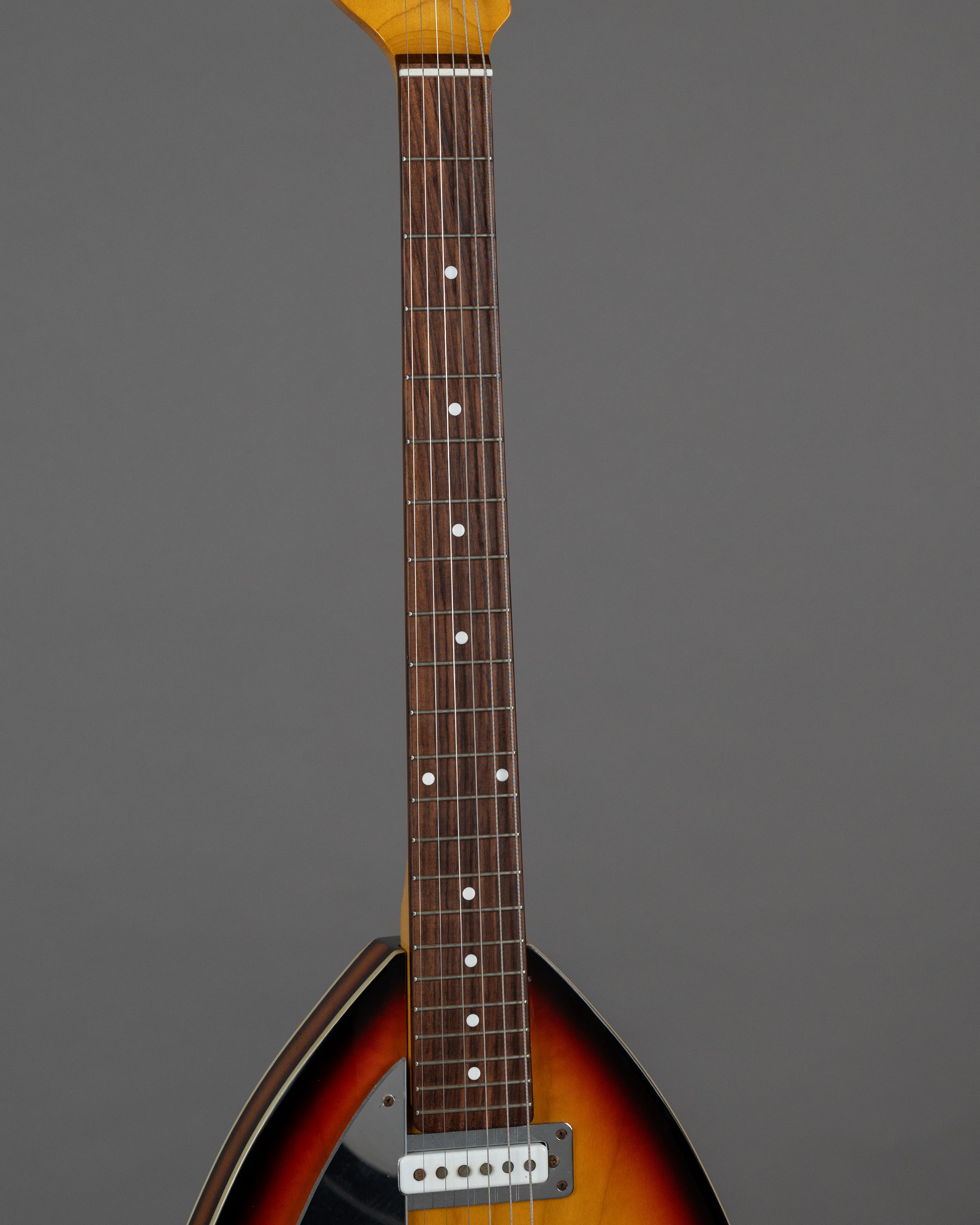 2016 Phantom Teardrop Hollowbody Left Handed (USA, Sunburst, OHSC)
