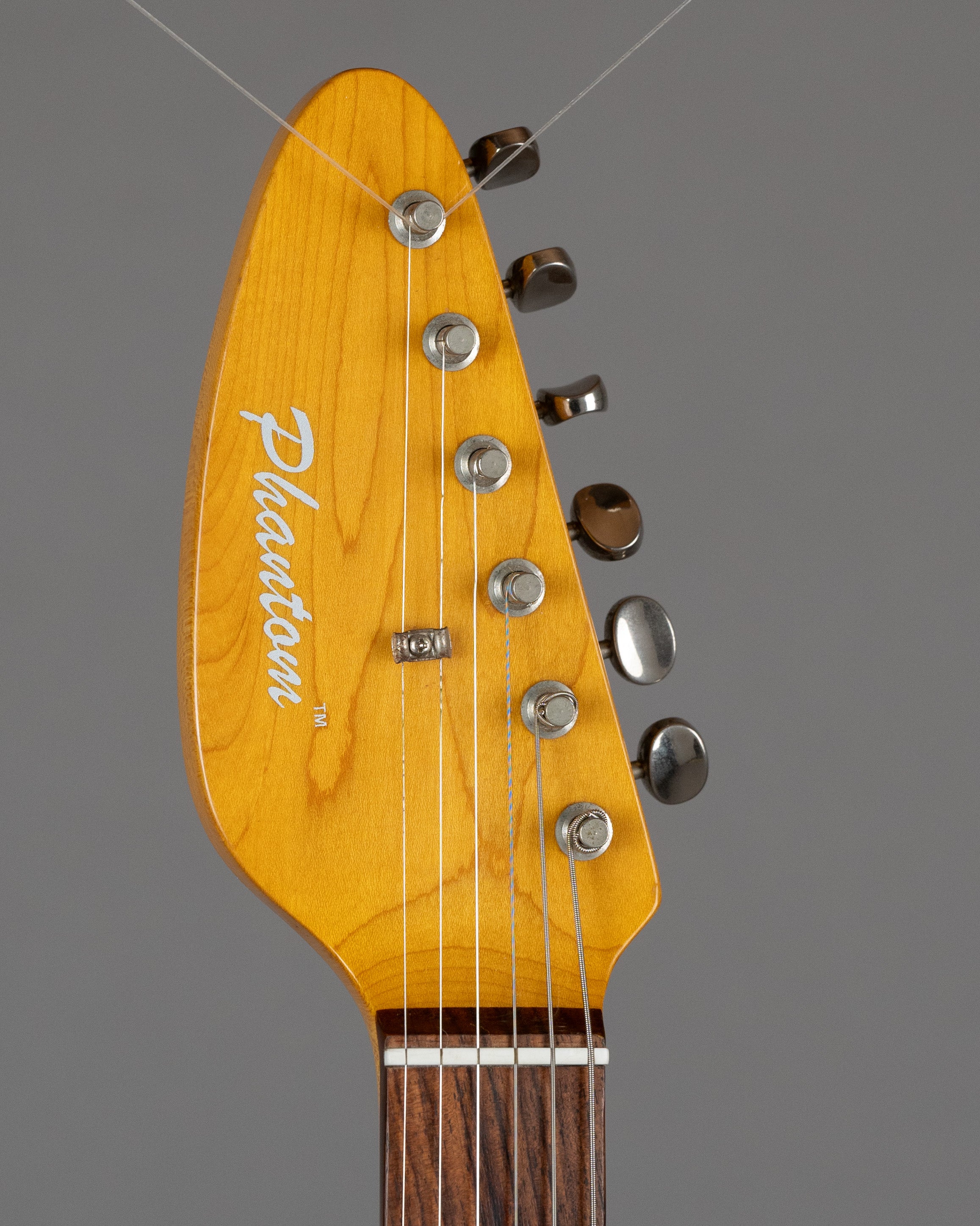 2016 Phantom Teardrop Hollowbody Left Handed (USA, Sunburst, OHSC)