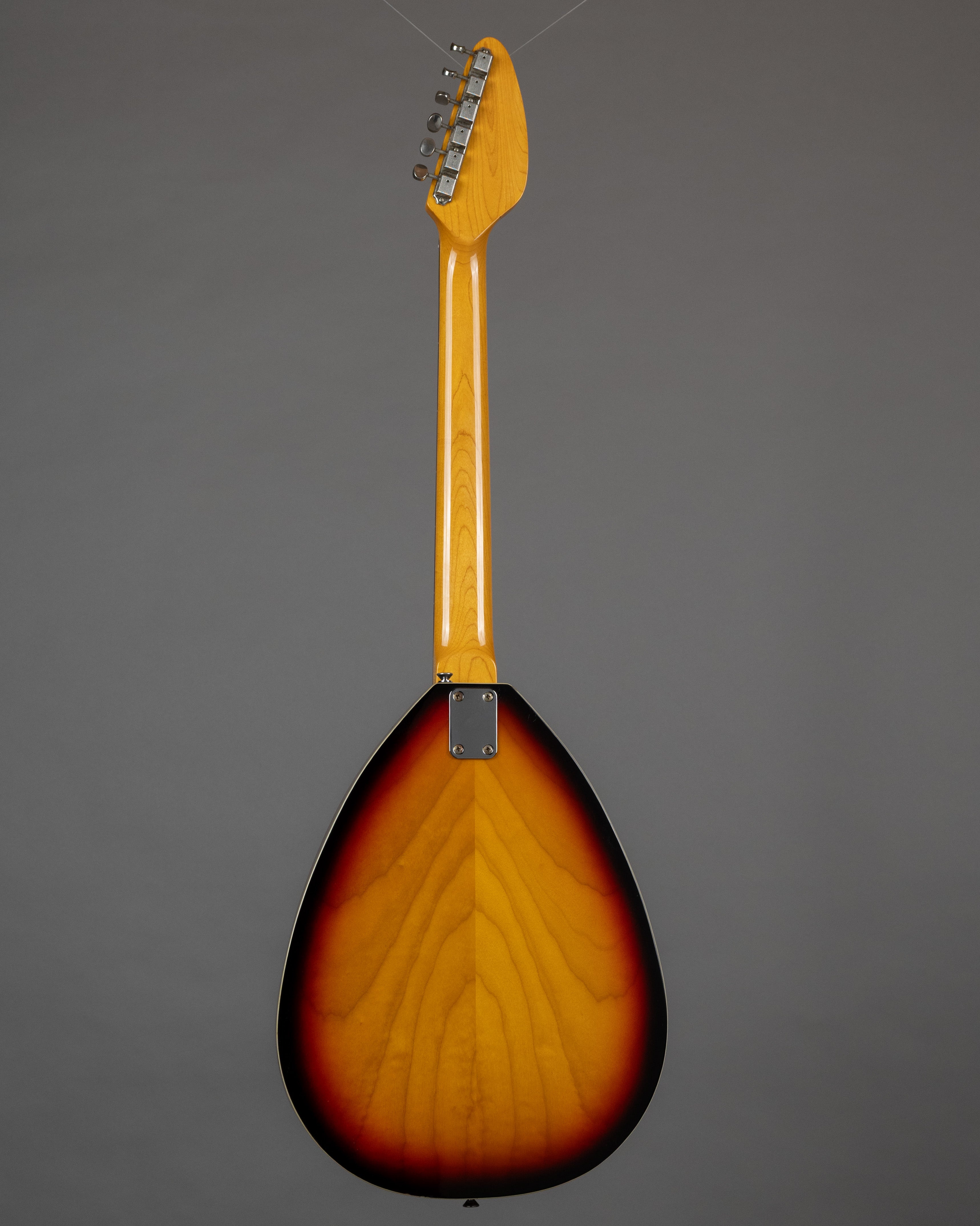 2016 Phantom Teardrop Hollowbody Left Handed (USA, Sunburst, OHSC)