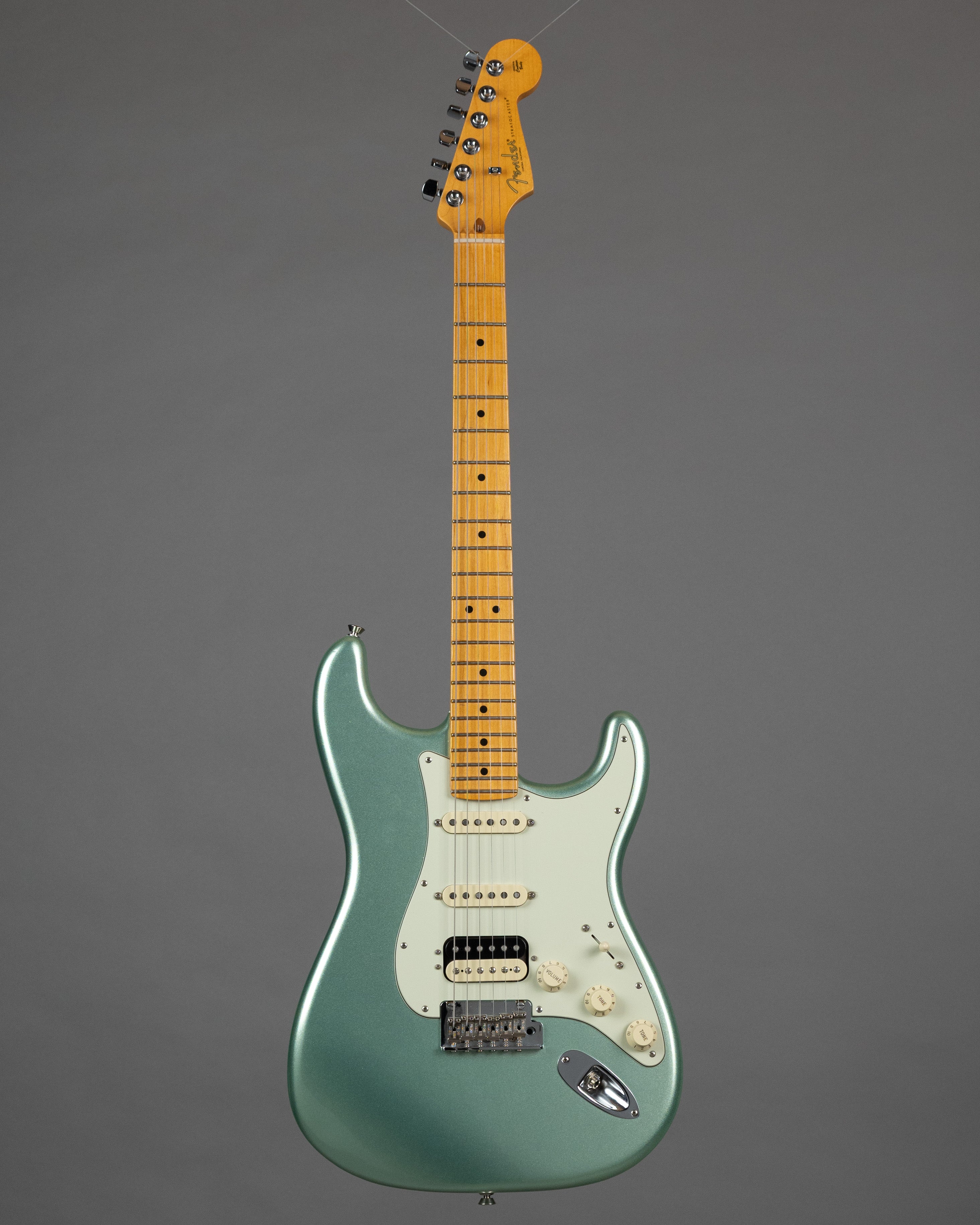 2020 Fender American Professional II HSS Stratocaster (USA, Mystic Surf Green, OHSC)