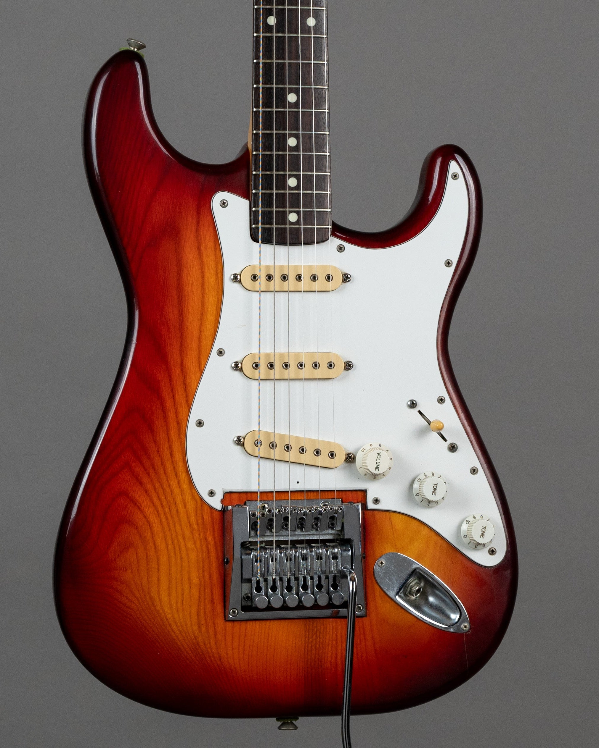 c1980s Bob Mould Custom Stratocaster (Sunburst, Kahler style tremolo)