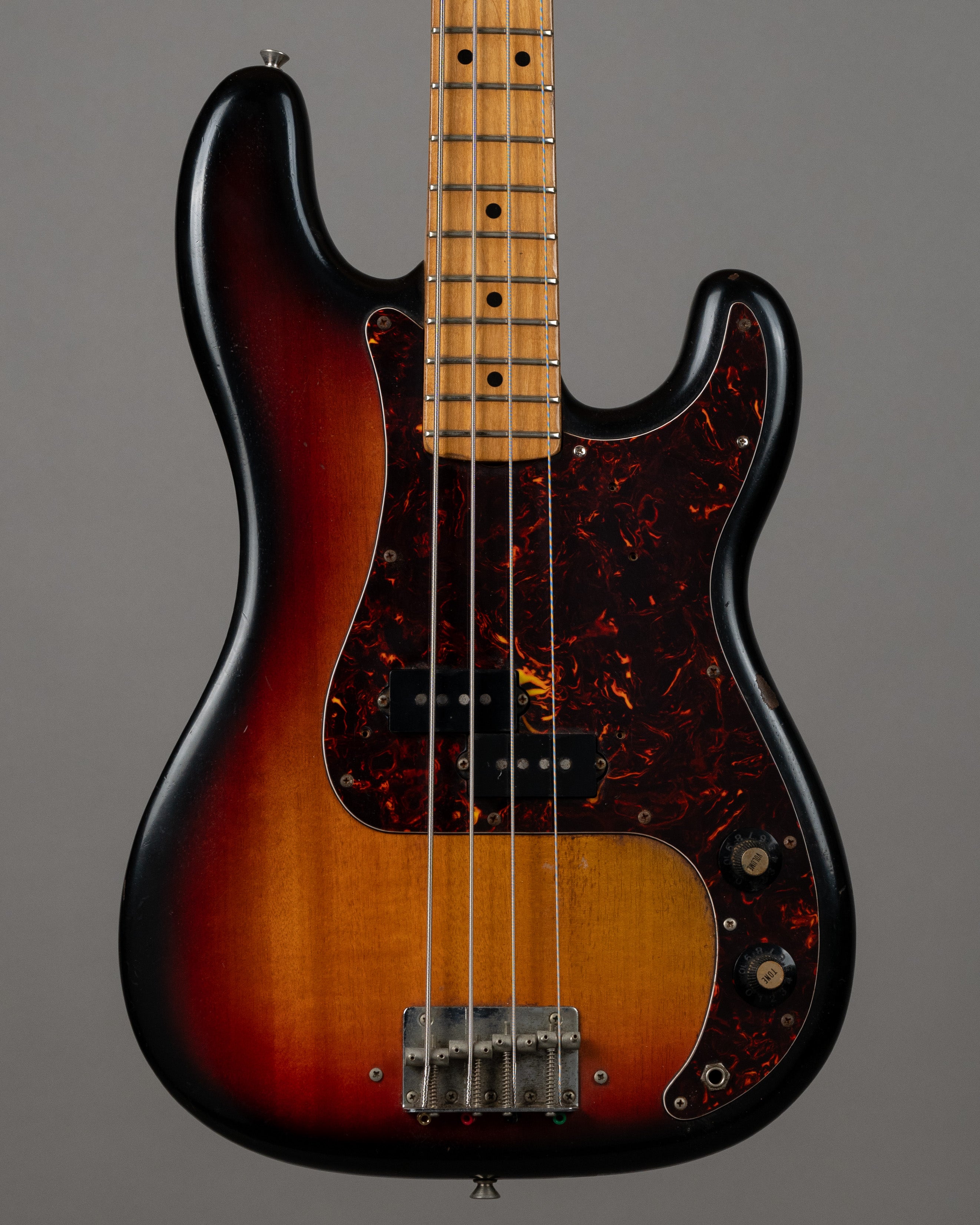 c1980s Fernandes 'Stone Logo' Precision Bass (Japan, Sunburst)