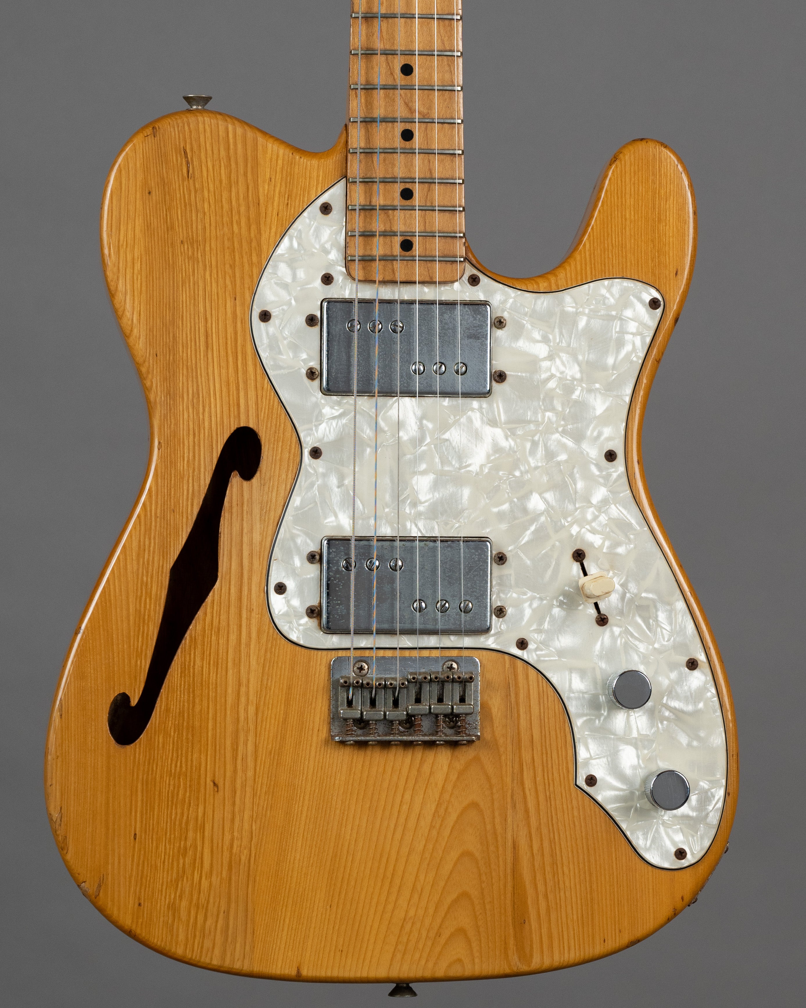 1979 Greco Spacey Sounds TE-500 Thinline Telecaster (Japan, Natural)