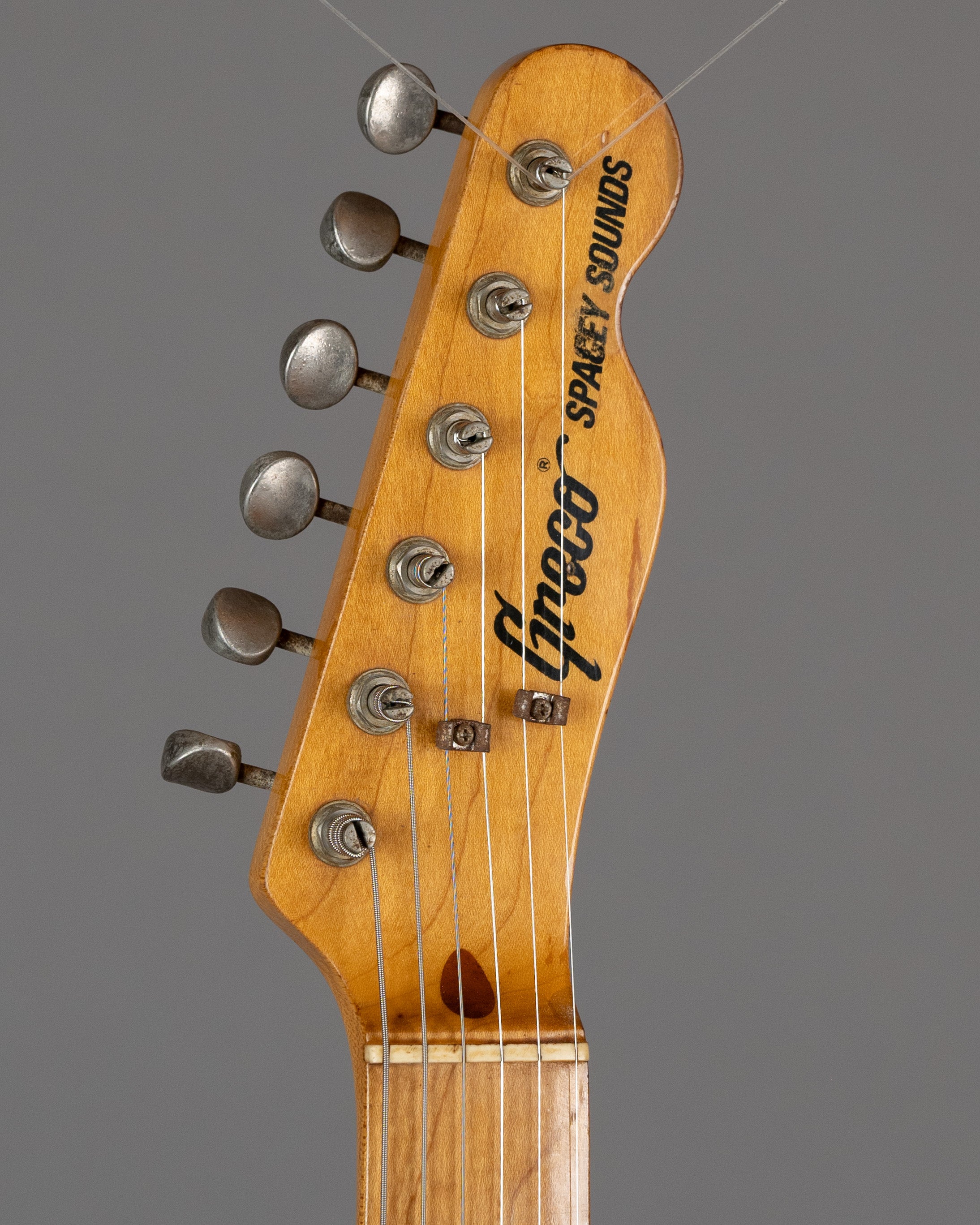 1979 Greco Spacey Sounds TE-500 Thinline Telecaster (Japan, Natural)