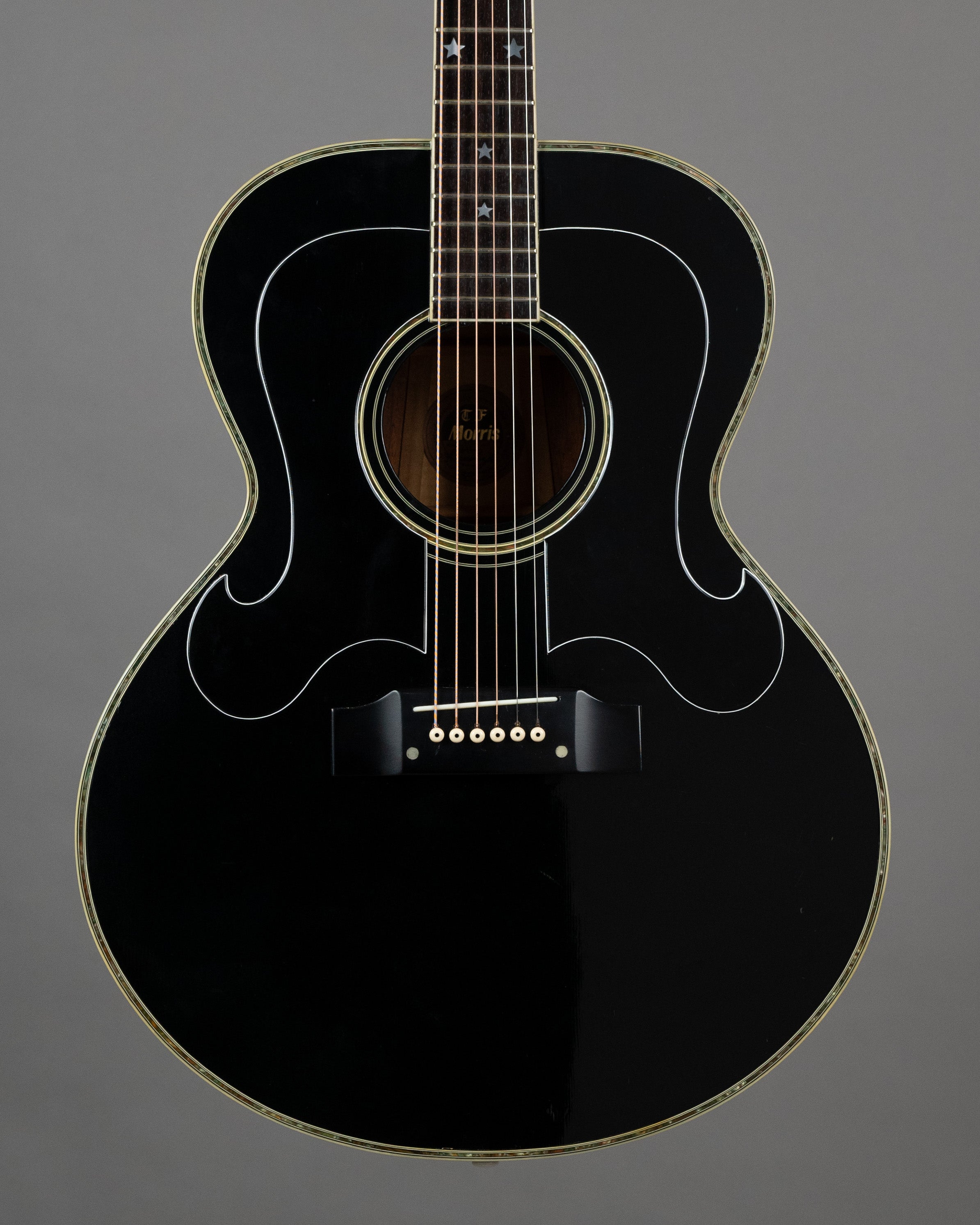 1980 Morris WJ-50B 'Everly Bros.' Acoustic (Japan, Black, HSC)