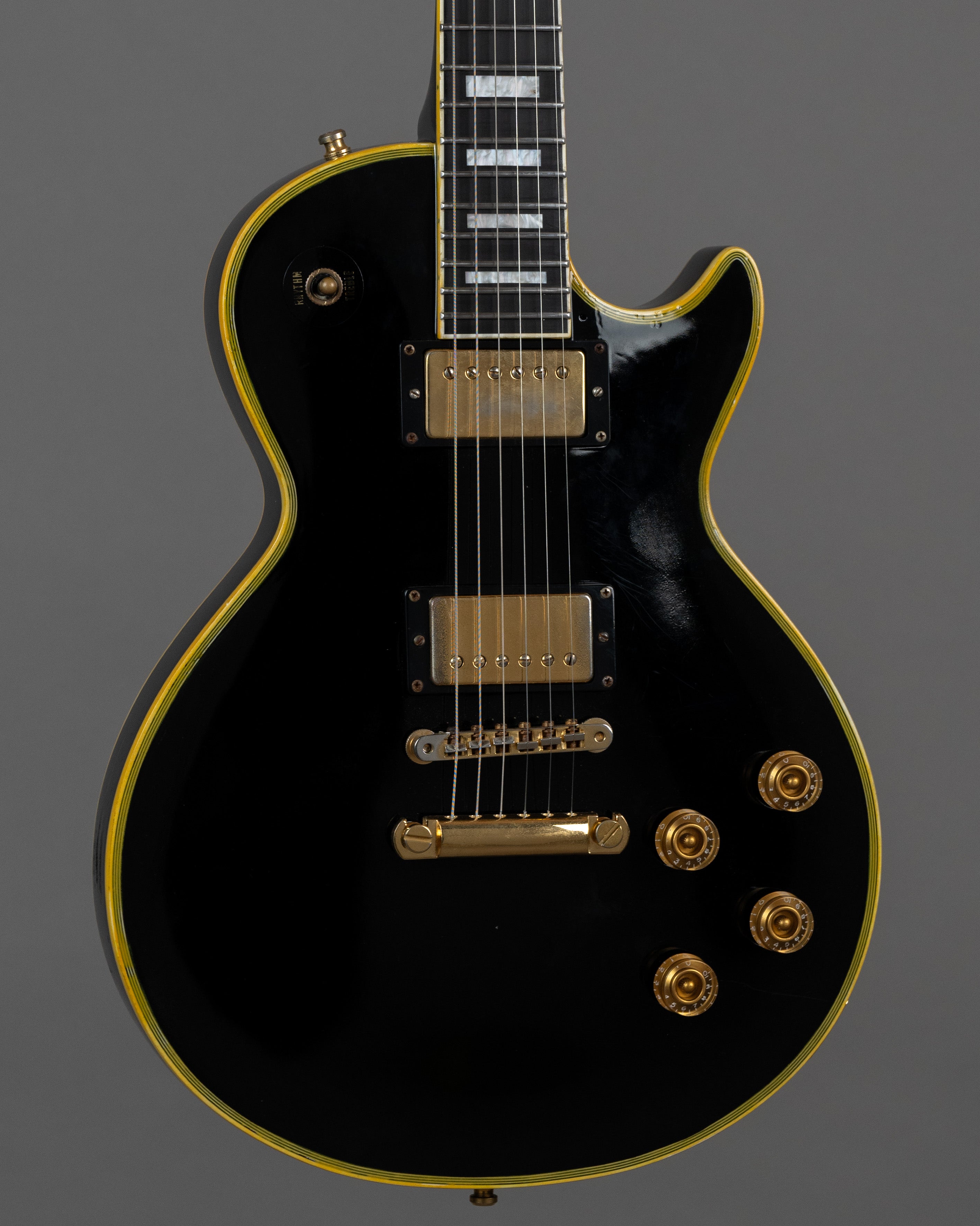 c2000s Edwards by ESP E-LP-92CD 'Les Paul Custom' (Japan, Ebony)