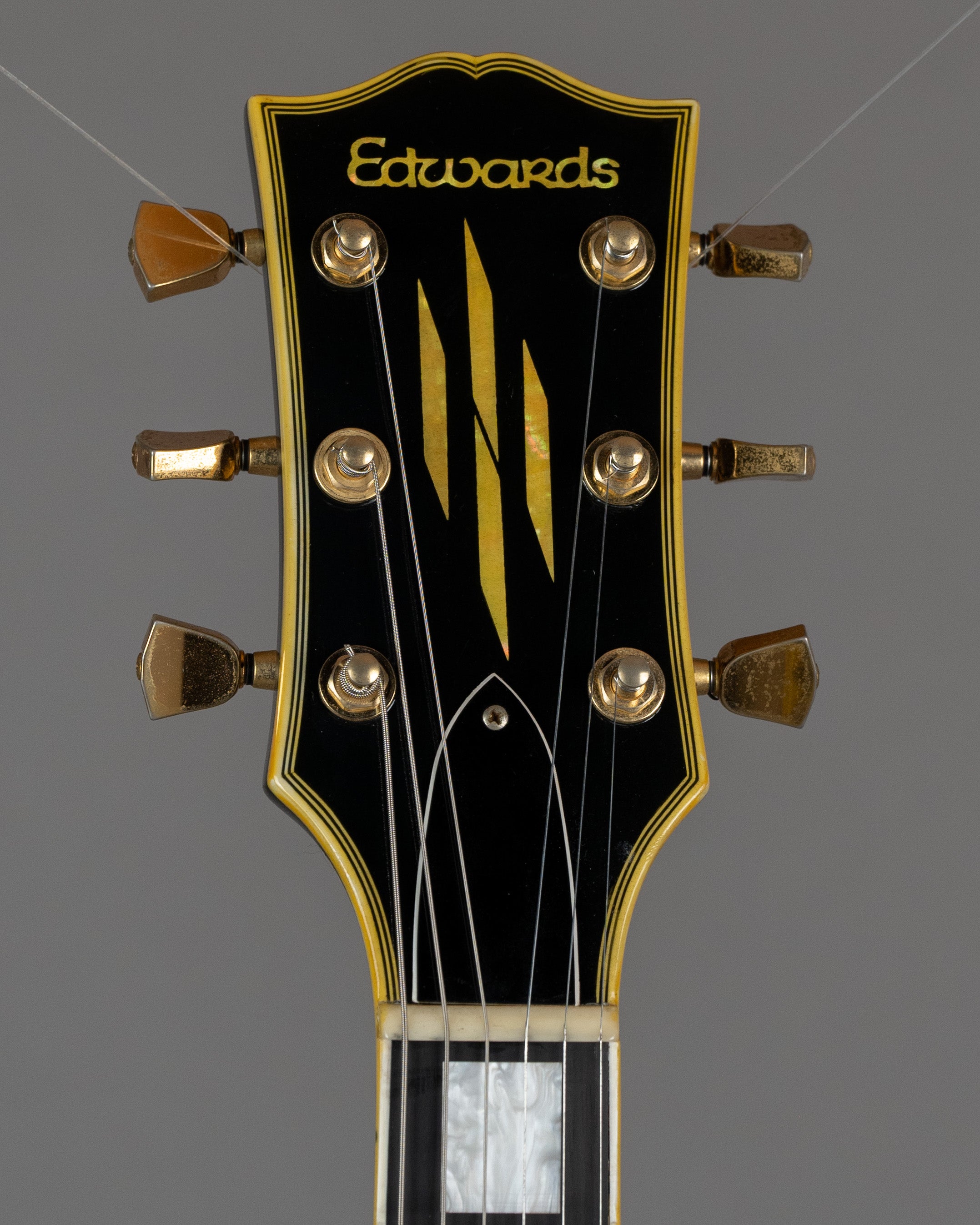 c2000s Edwards by ESP E-LP-92CD 'Les Paul Custom' (Japan, Ebony)