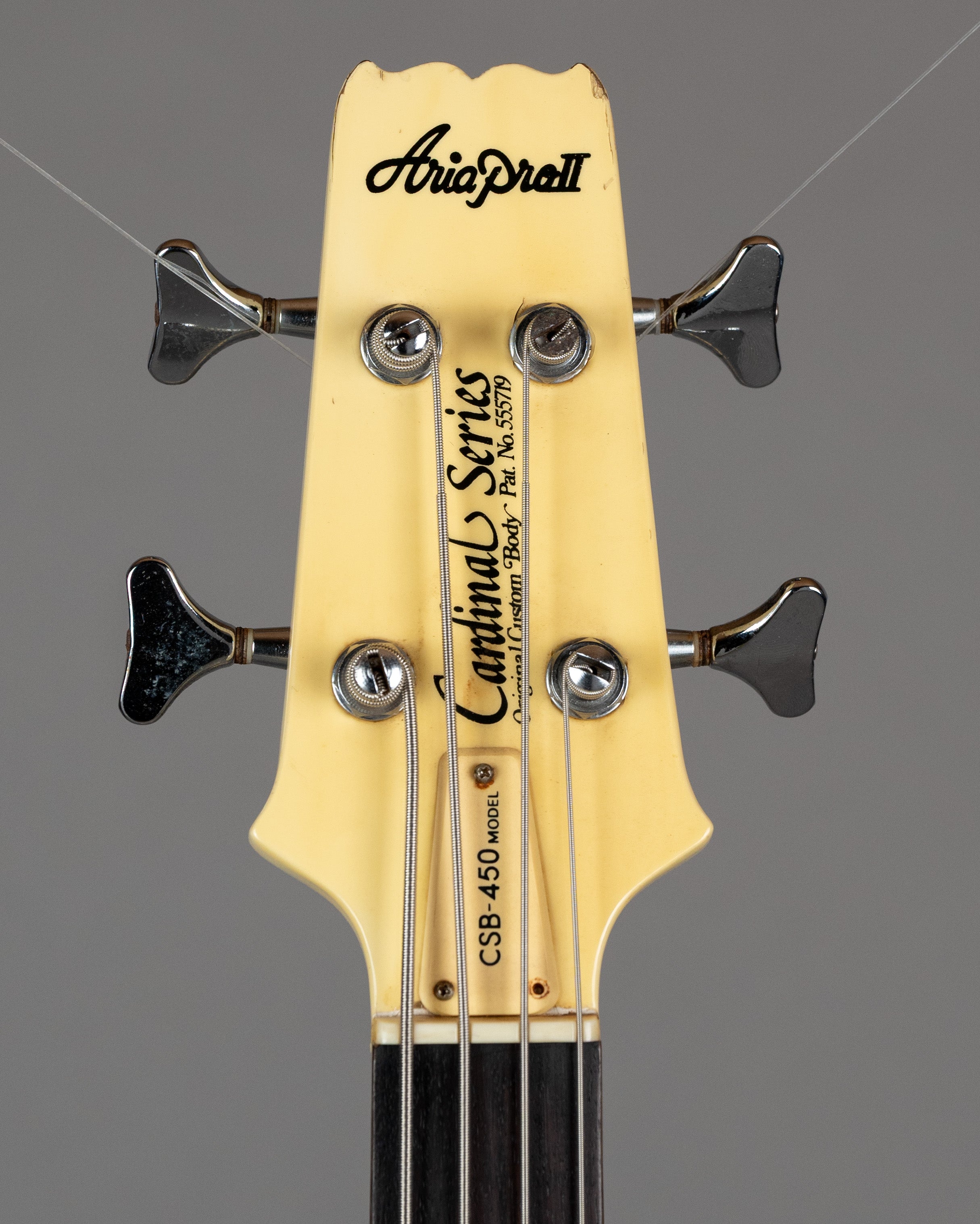 1982 Aria Pro II CSB-450 Cardinal Bass (Japan, White)