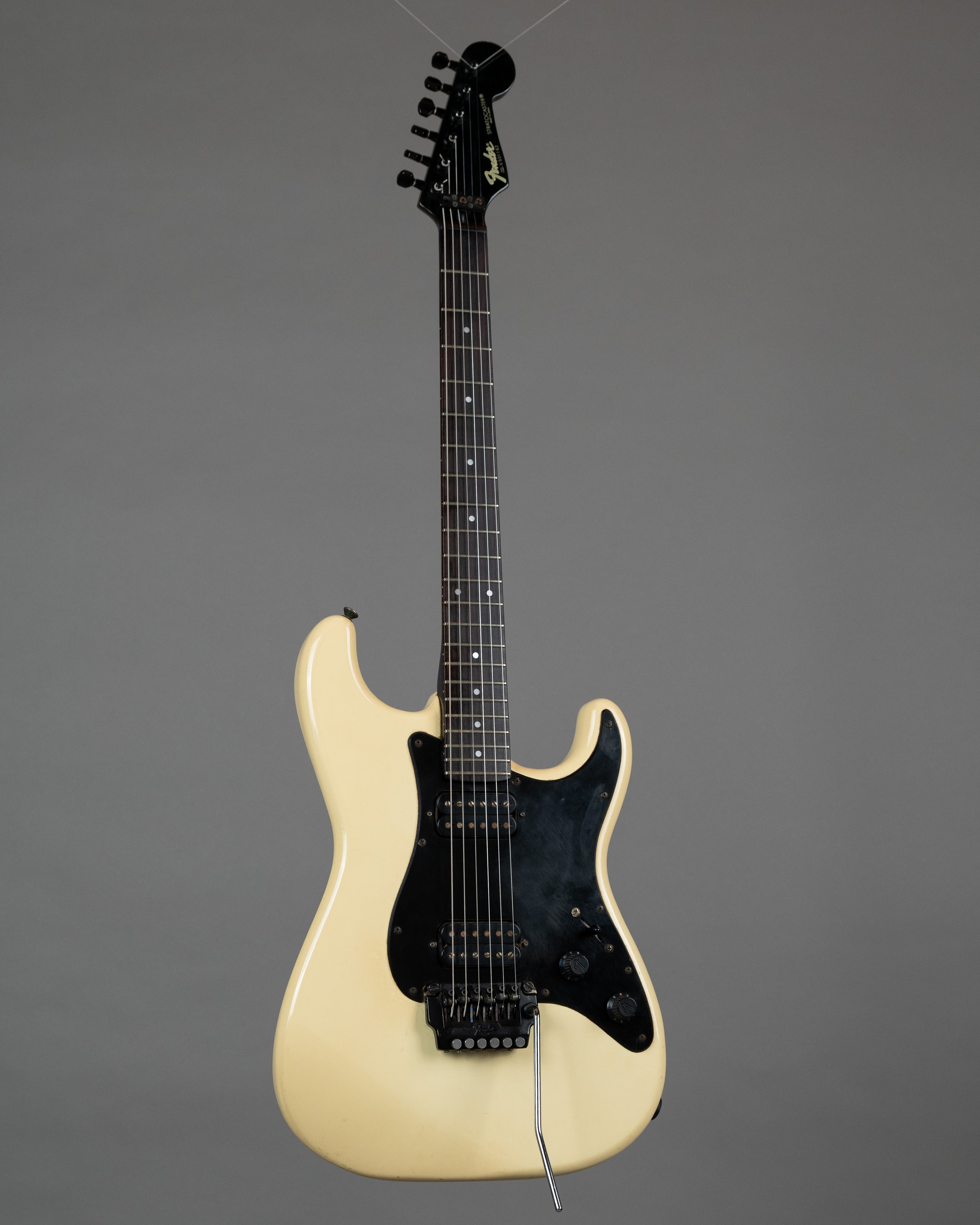 c1985 Fender 27-4200 Contemporary Stratocaster HH (Japan, Frost White)