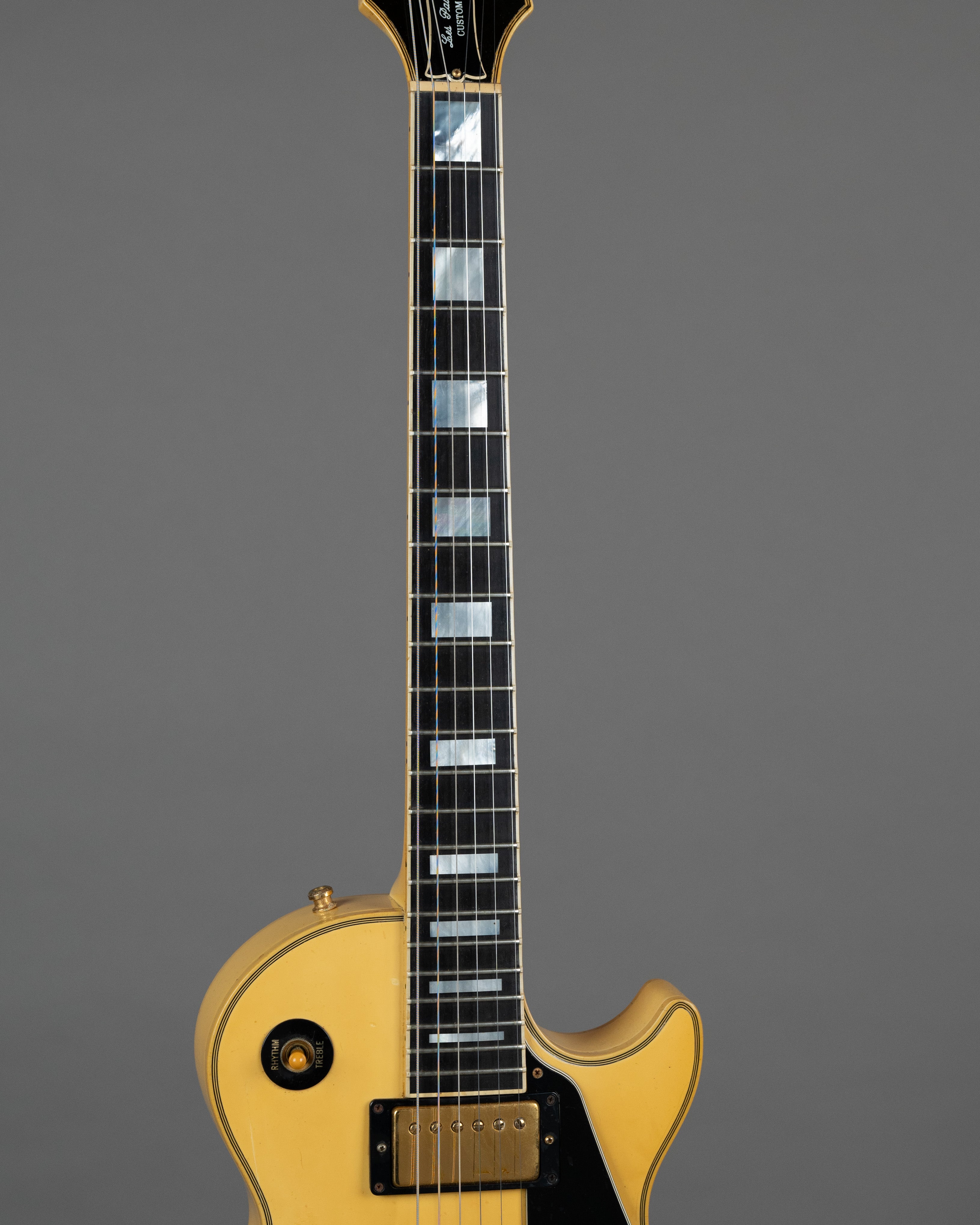 1990 Gibson Les Paul Custom 'Custom Shop Edition' (USA, Antique Ivory, Gibson Chainsaw Case)
