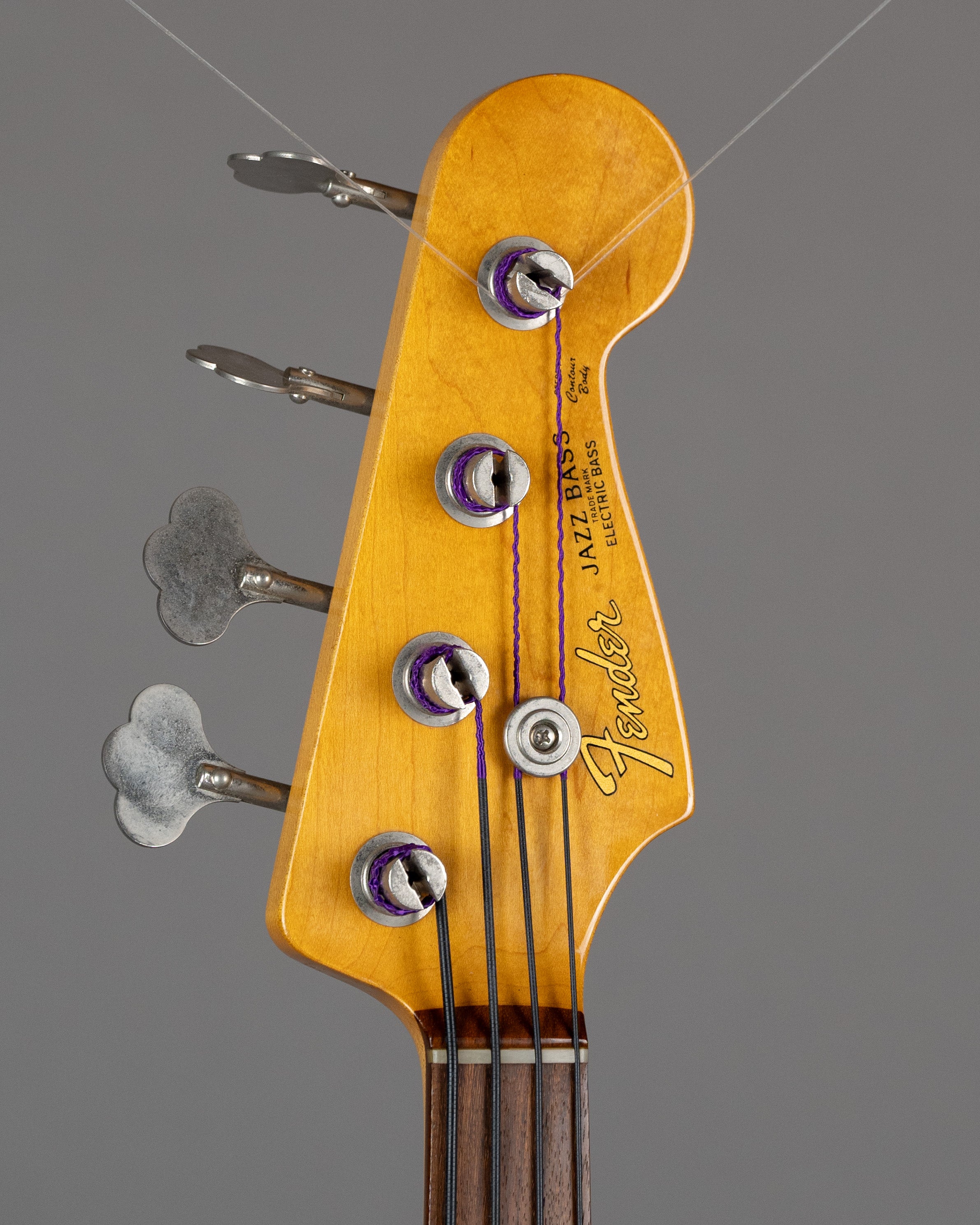 1994 Fender Jazz Bass JB62-FL Lined Fretless MOD (Japan, Bartolini Pickups, Sunburst)*