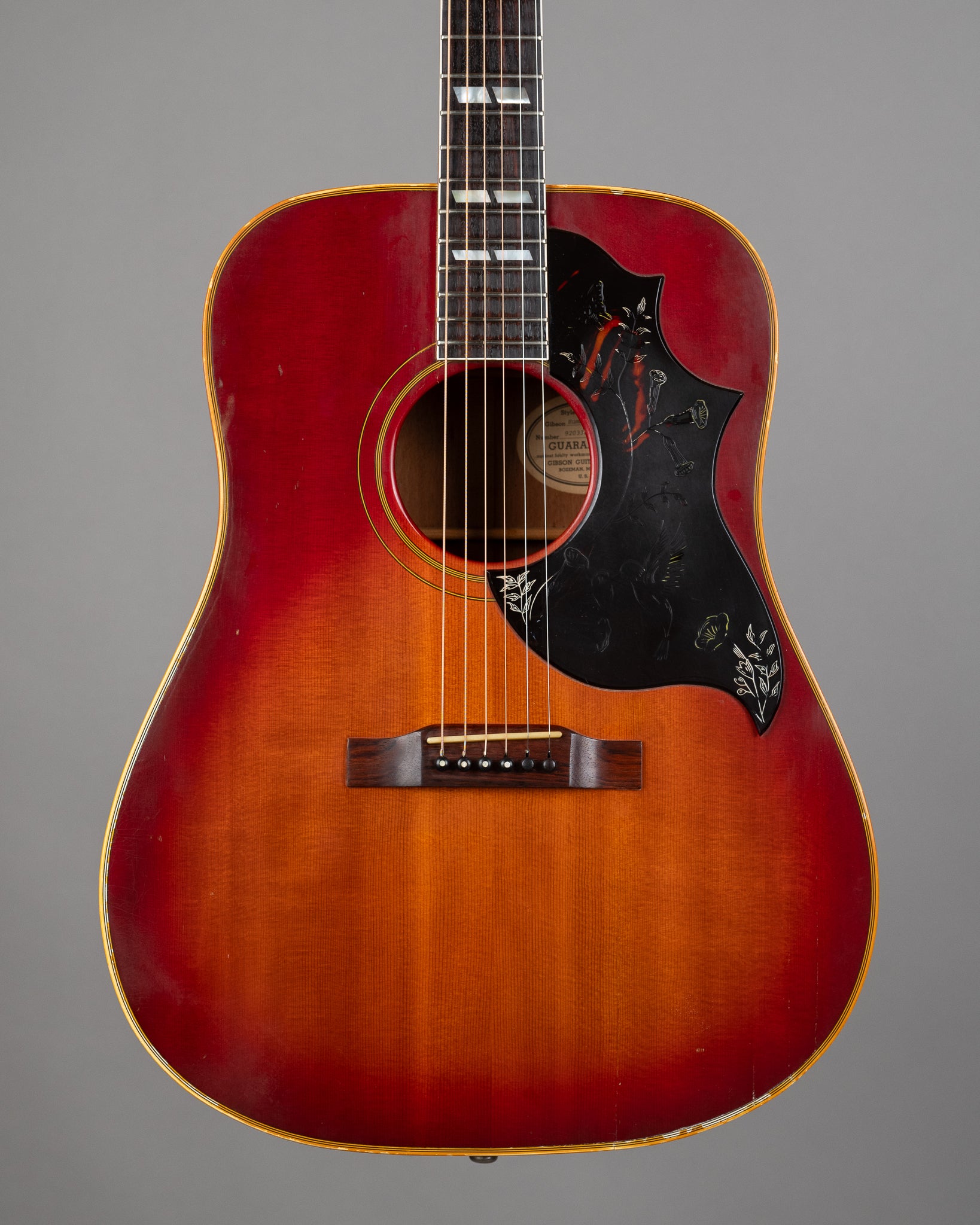 1993 Gibson Hummingbird (USA, Cherry Sunburst, OHSC)