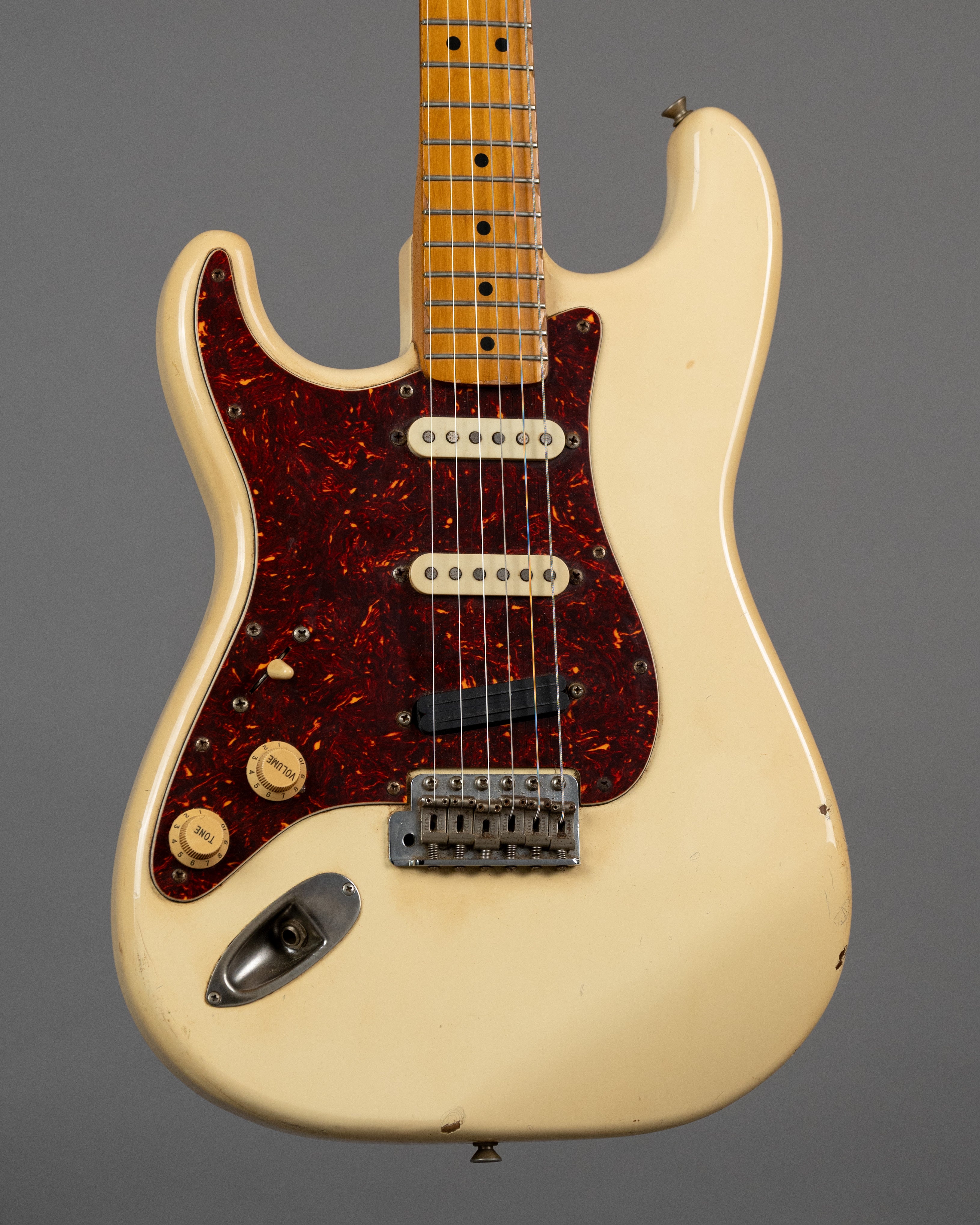 1987 Fender ST-68 Stratocaster Left Hand (Japan, Olympic White)