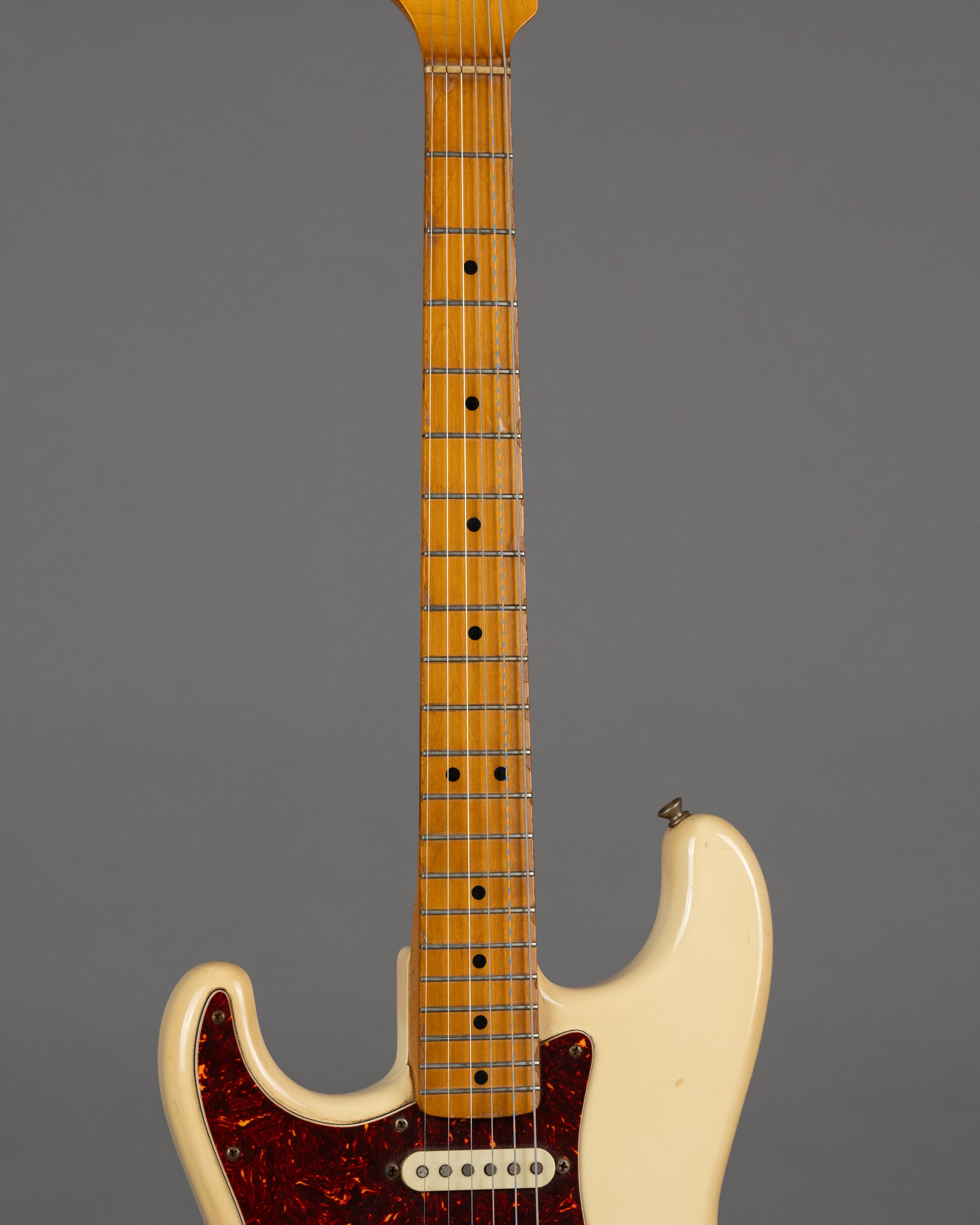 1987 Fender ST-68 Stratocaster Left Hand (Japan, Olympic White)