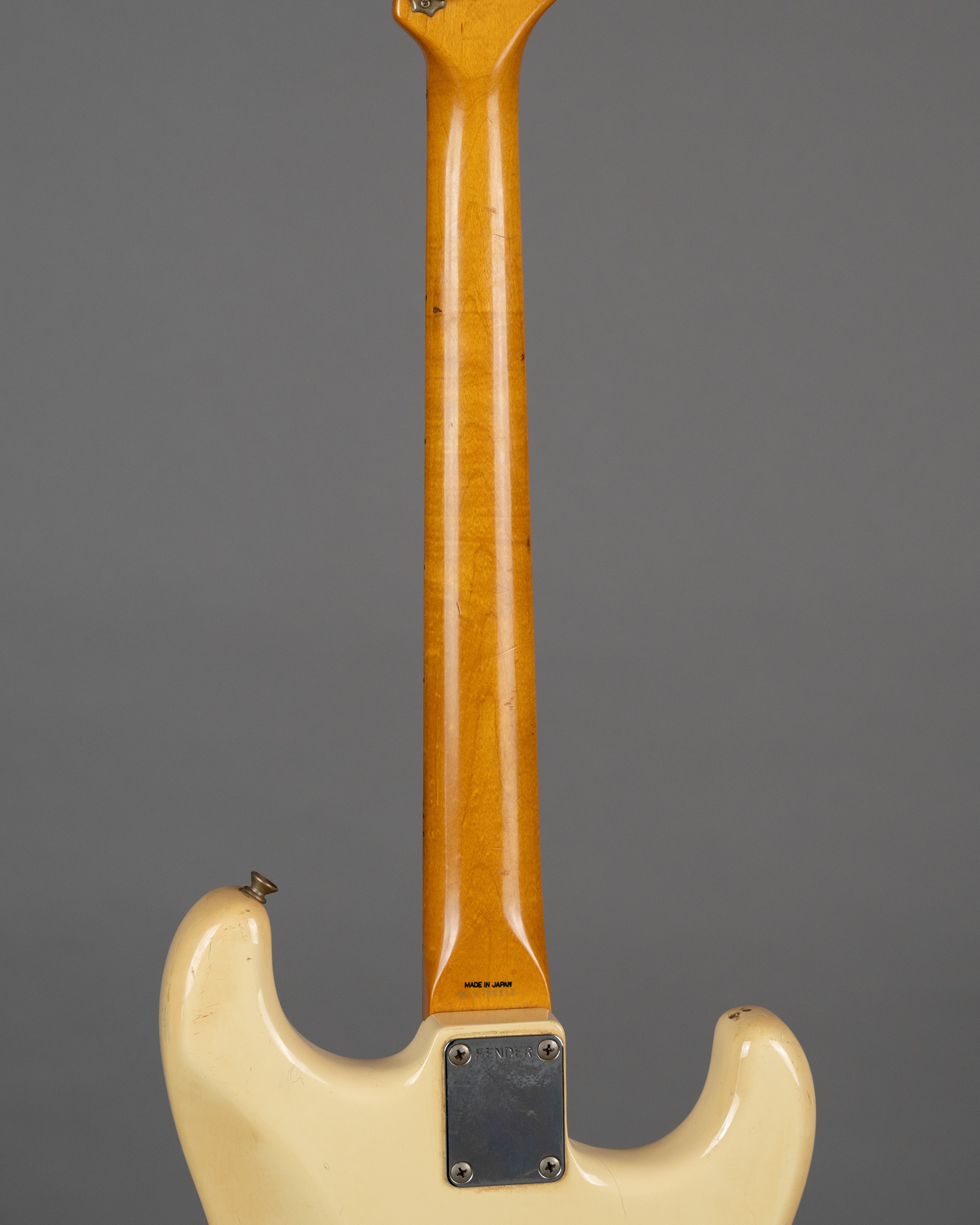 1987 Fender ST-68 Stratocaster Left Hand (Japan, Olympic White)
