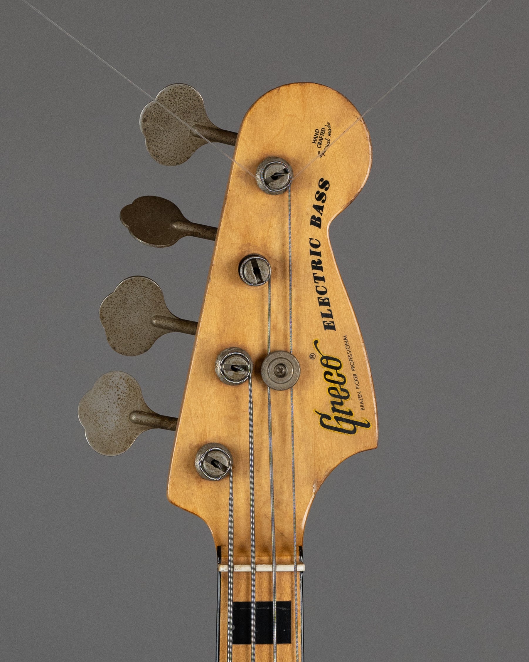 c1970/1980s Greco / Cimar Frankenstein Jazz Bass (Japan, Mocha, HSC)