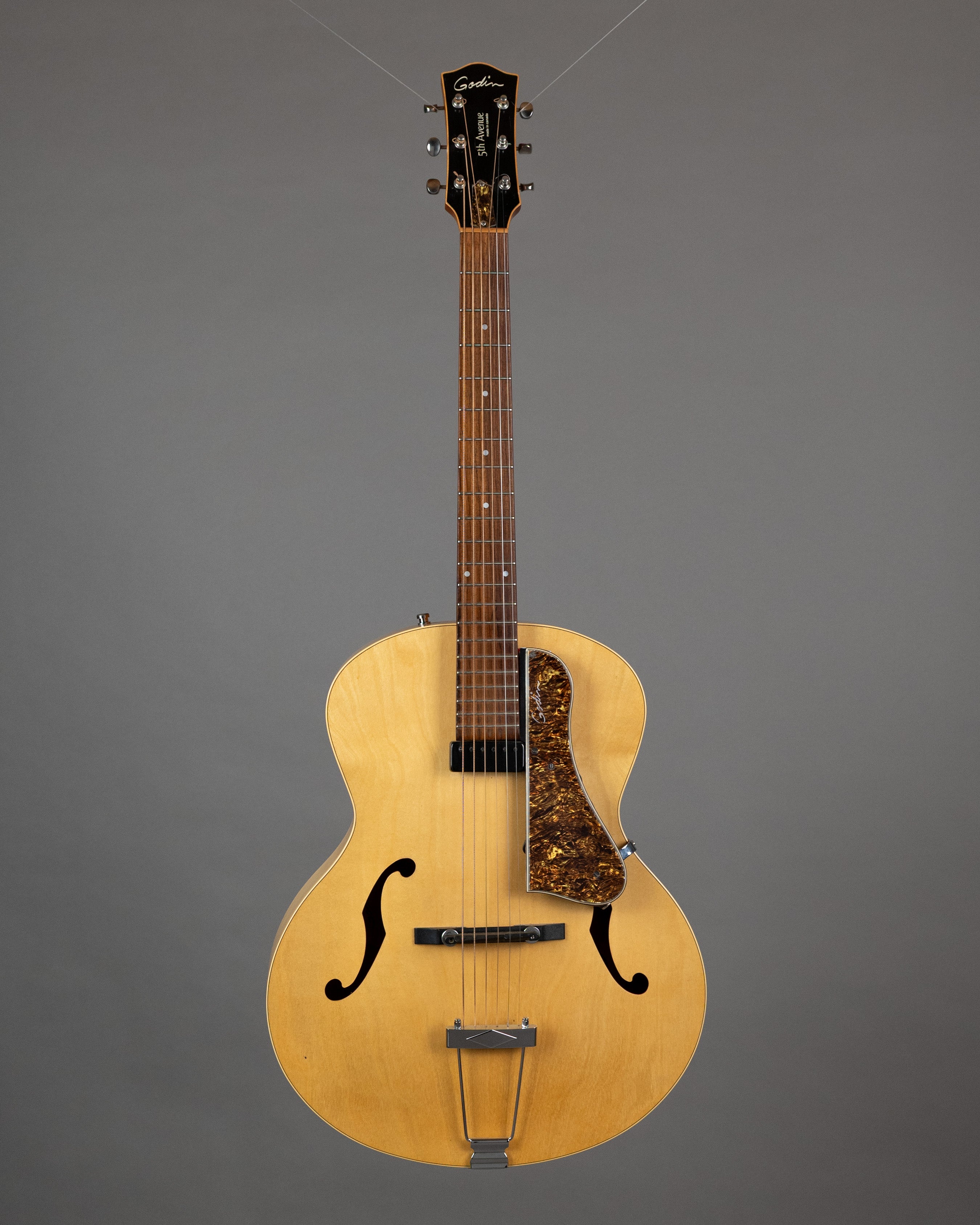 c2010s Godin 5th Avenue (Canada, Natural, Pickup)