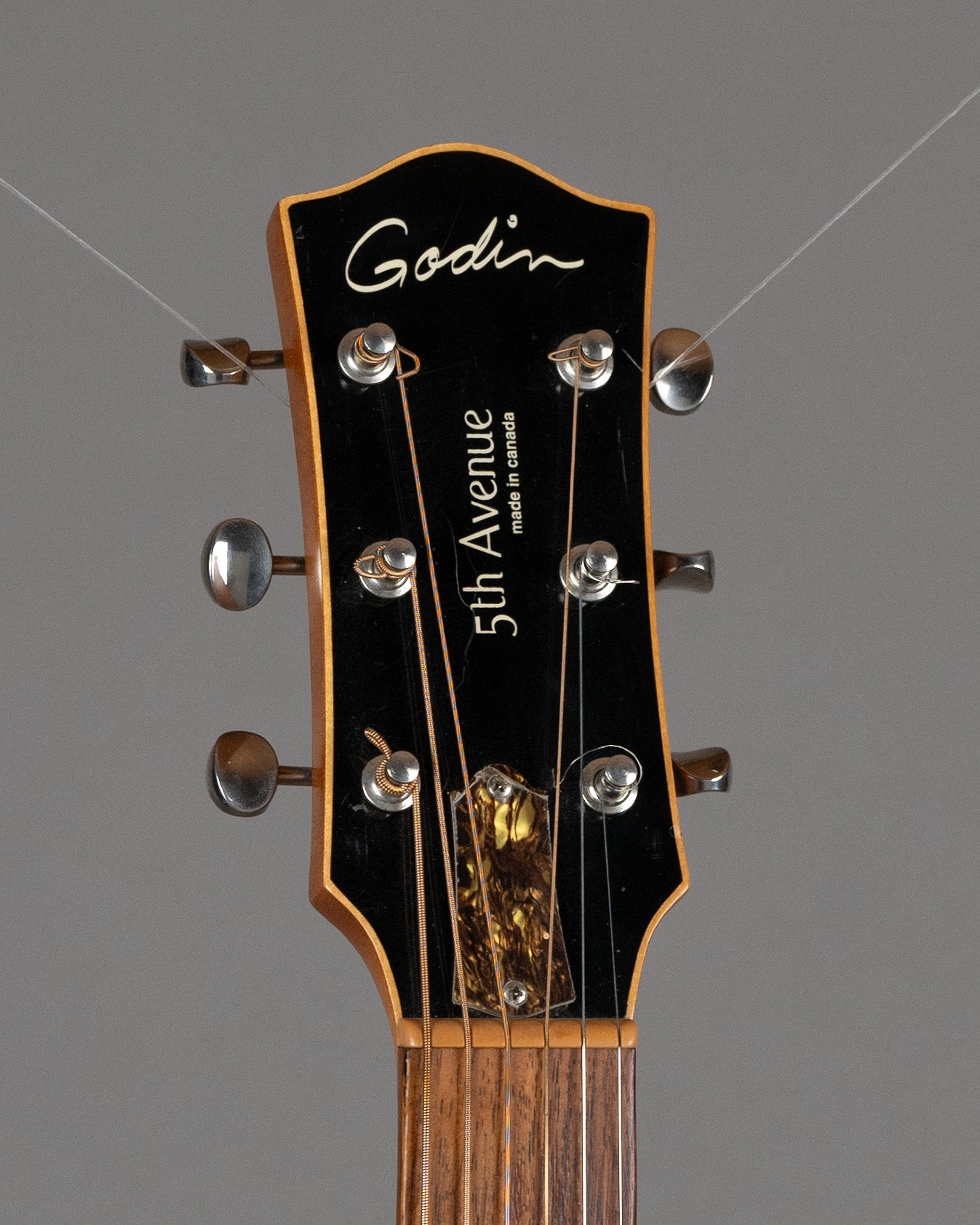 c2010s Godin 5th Avenue (Canada, Natural, Pickup)