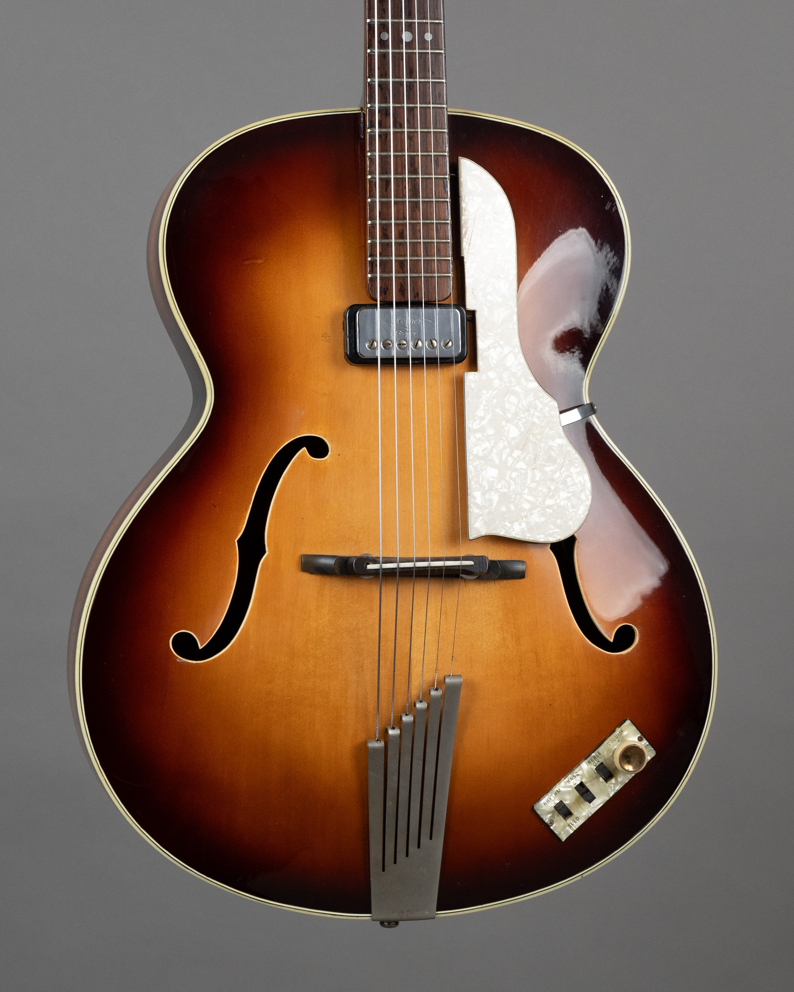 1960 Hofner Senator (Germany, Sunburst, Pickup)