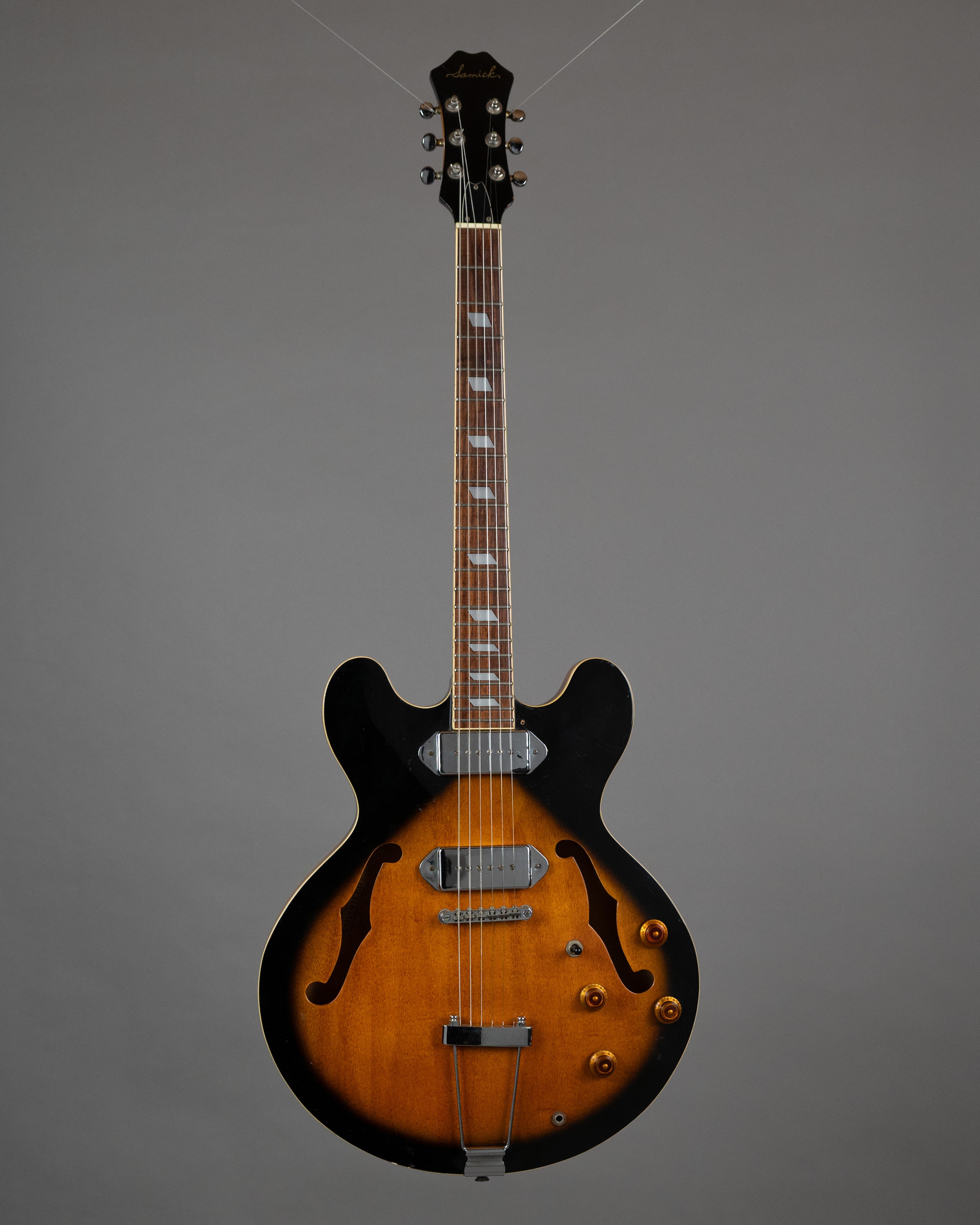 c1990s Samick ES-330 / Casino (Korea, Sunburst)