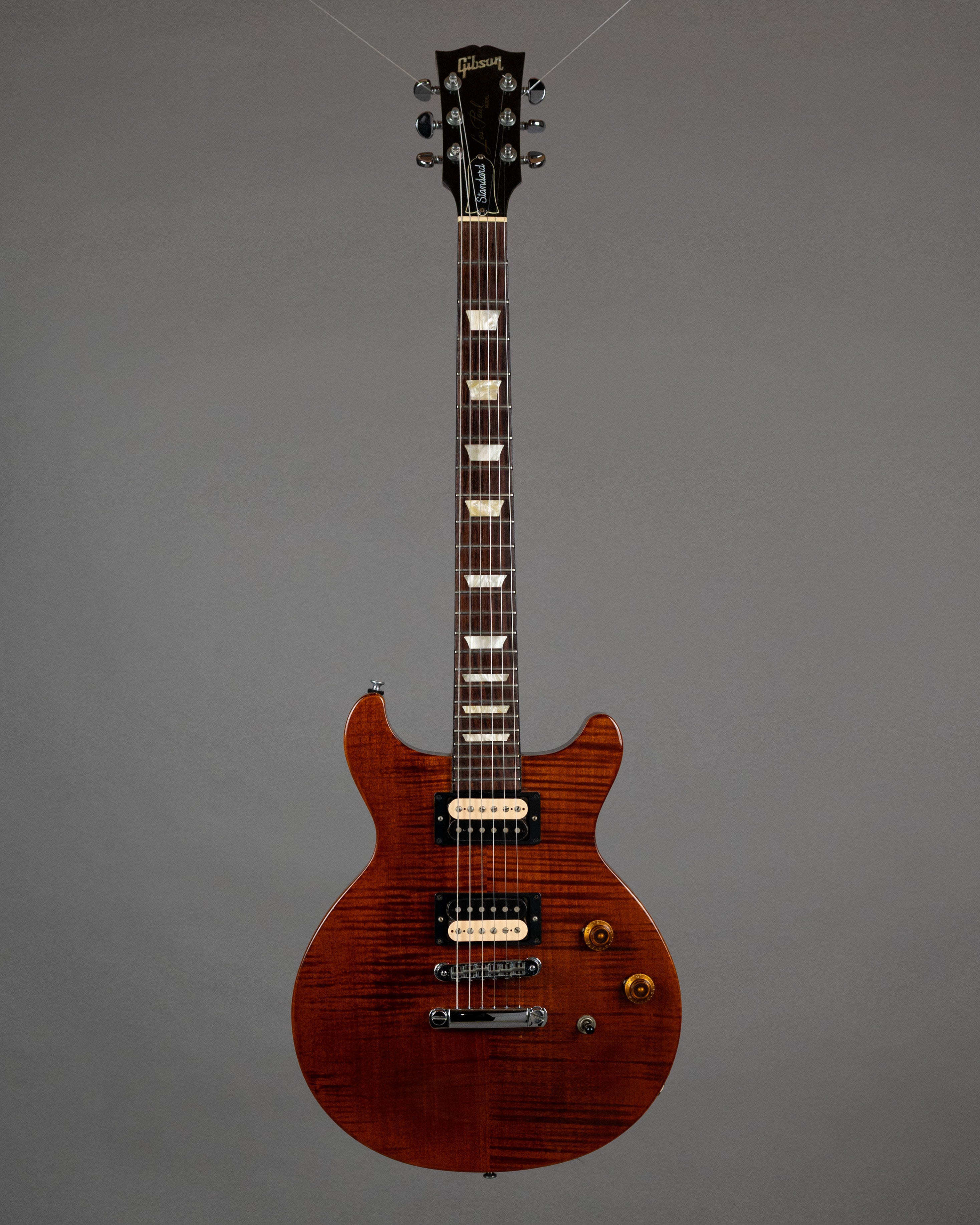2005 Gibson Les Paul Standard Double Cut Plus (USA, Root Beer, OHSC)