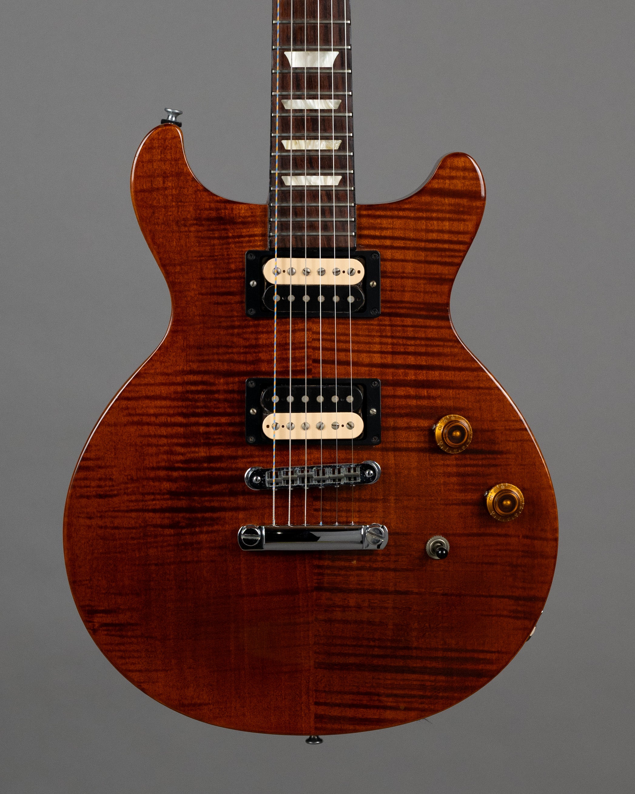 2005 Gibson Les Paul Standard Double Cut Plus (USA, Root Beer, OHSC)