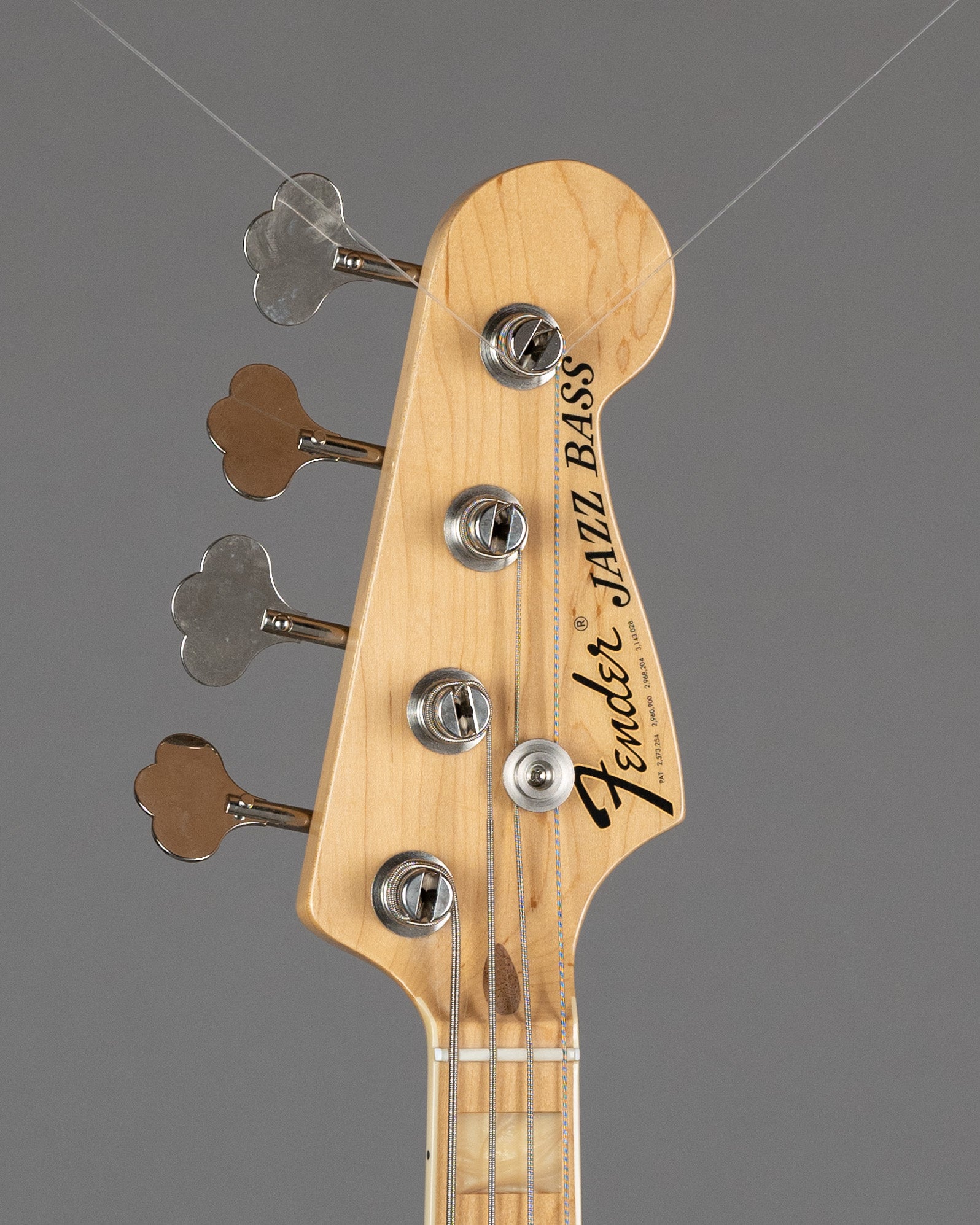 2023 Fender USA Geddy Lee Sig Jazz Bass (USA, Black, OHSC)