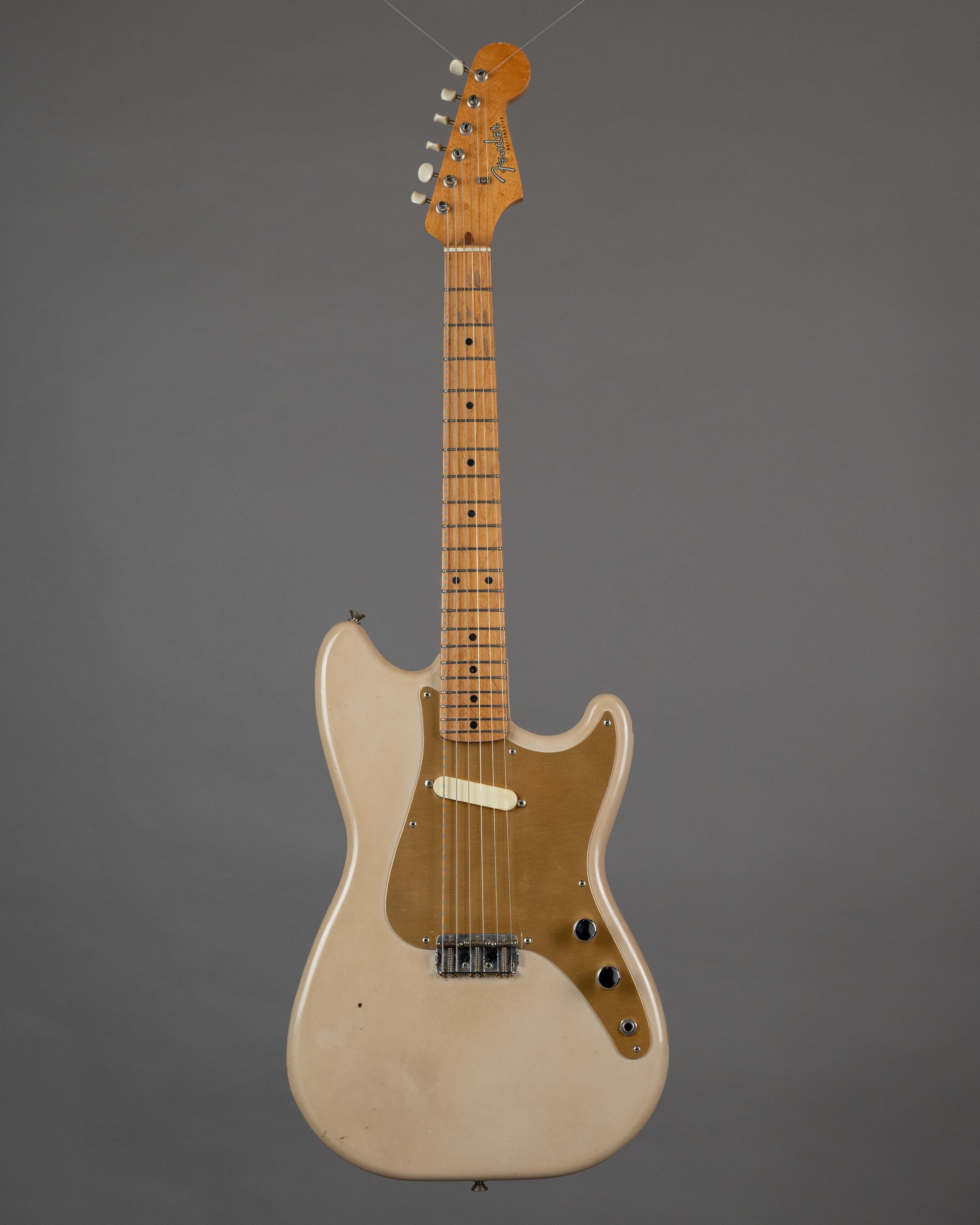 1959 Fender Musicmaster (USA, Desert Sand, OHSC)