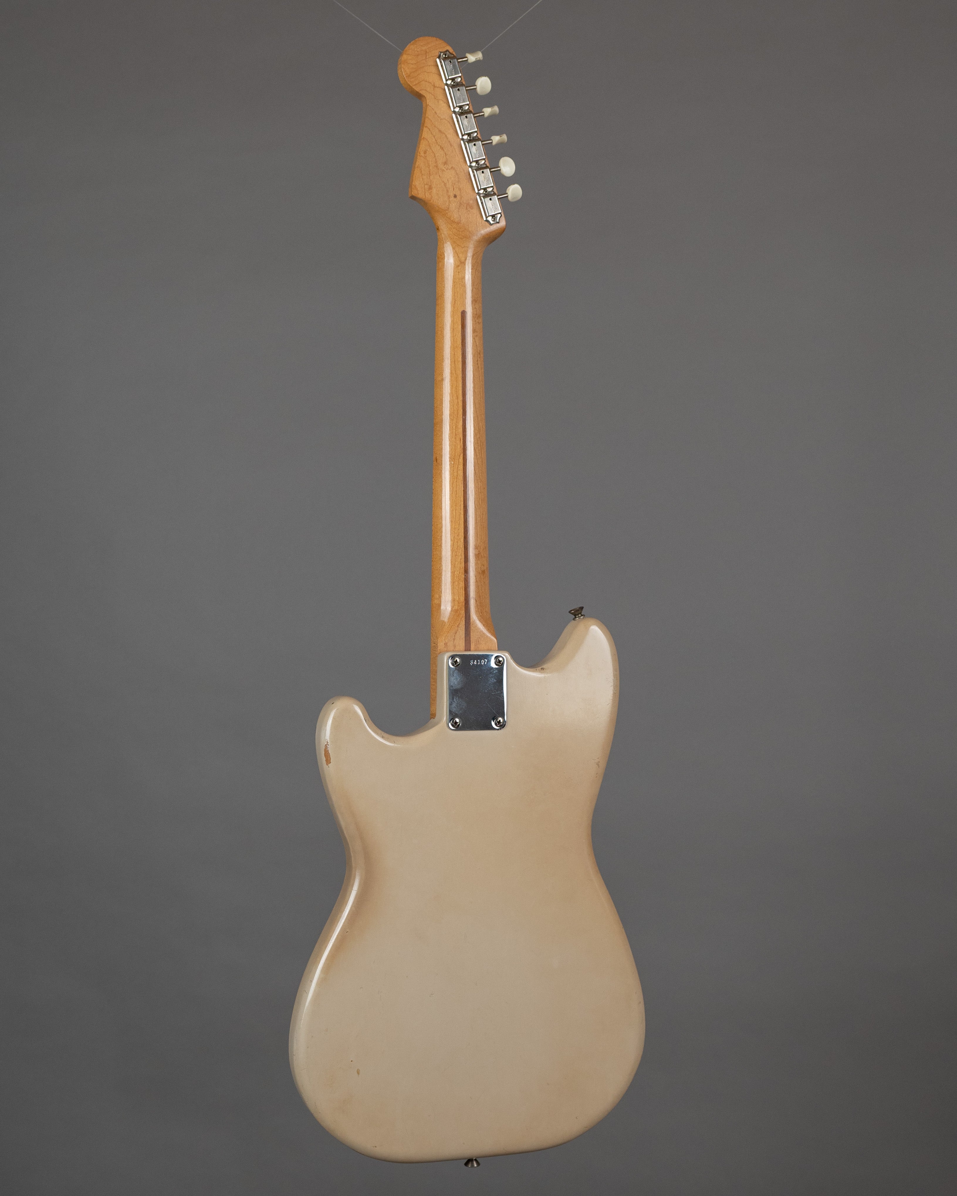 1959 Fender Musicmaster (USA, Desert Sand, OHSC)
