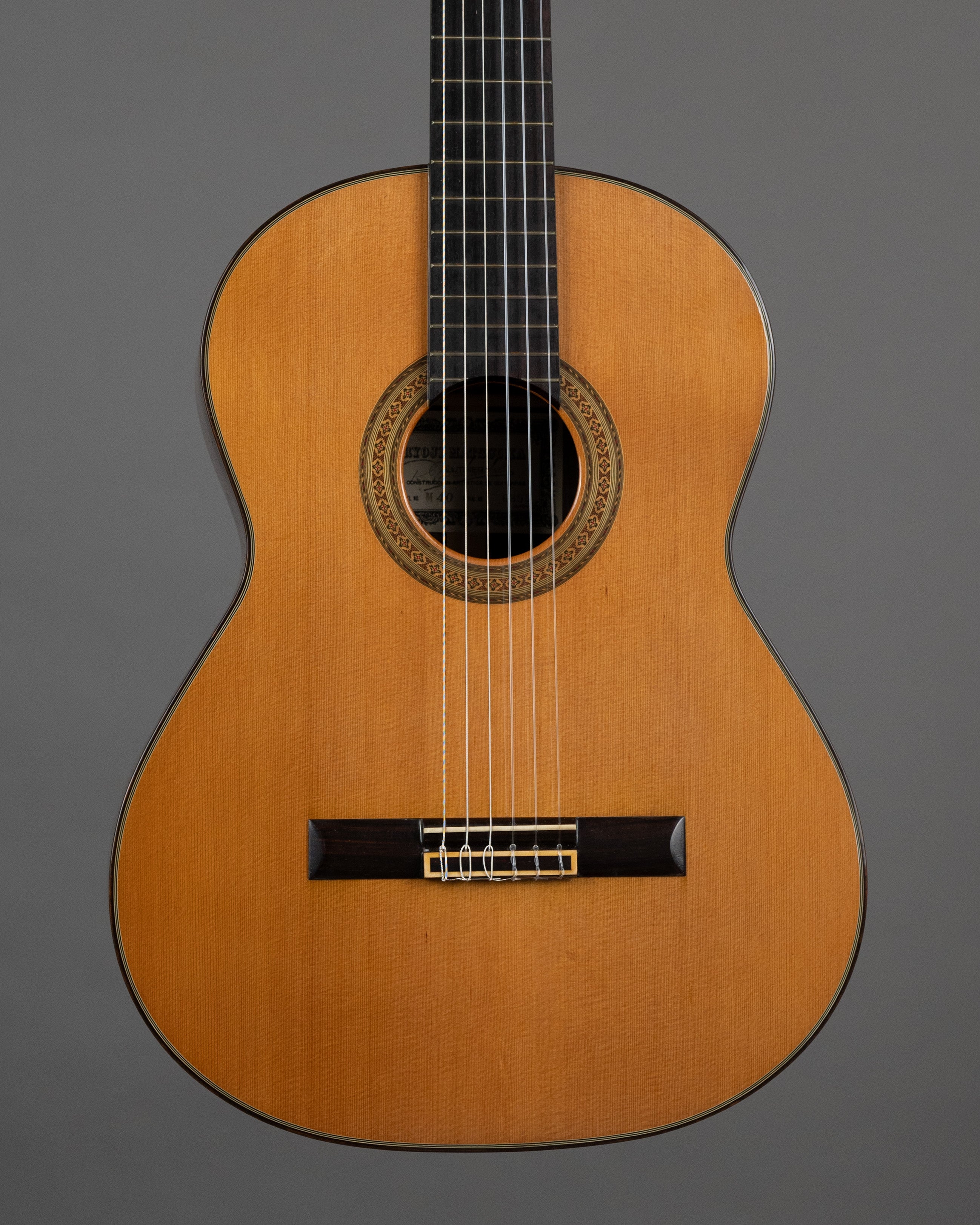 1976 Ryoji Matsuoka M-40 Classical Guitar (Japan, Natural)