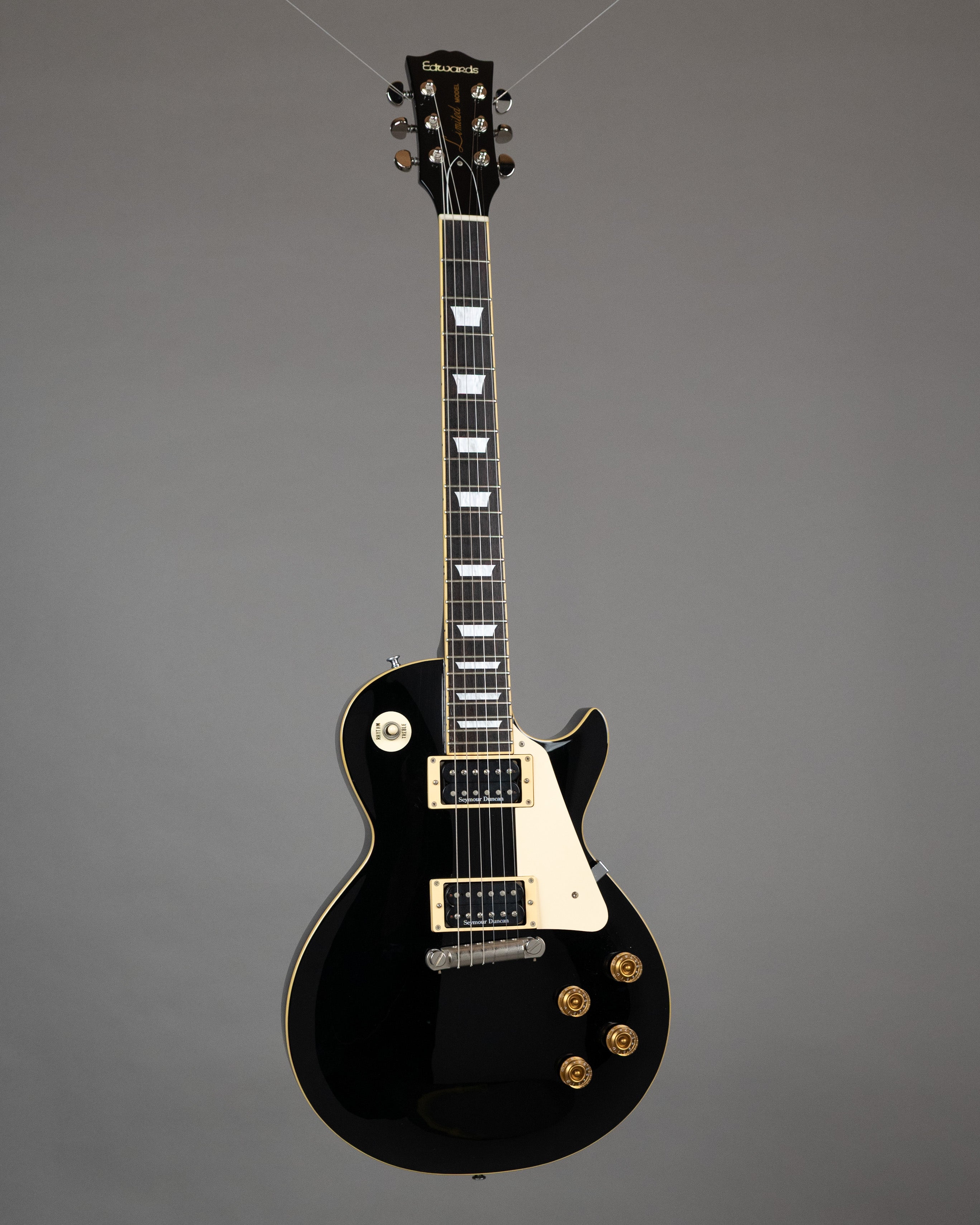 c2008 Edwards E-LP-92SD Jeff Beck Style Limited Les Paul (Japan, Black)