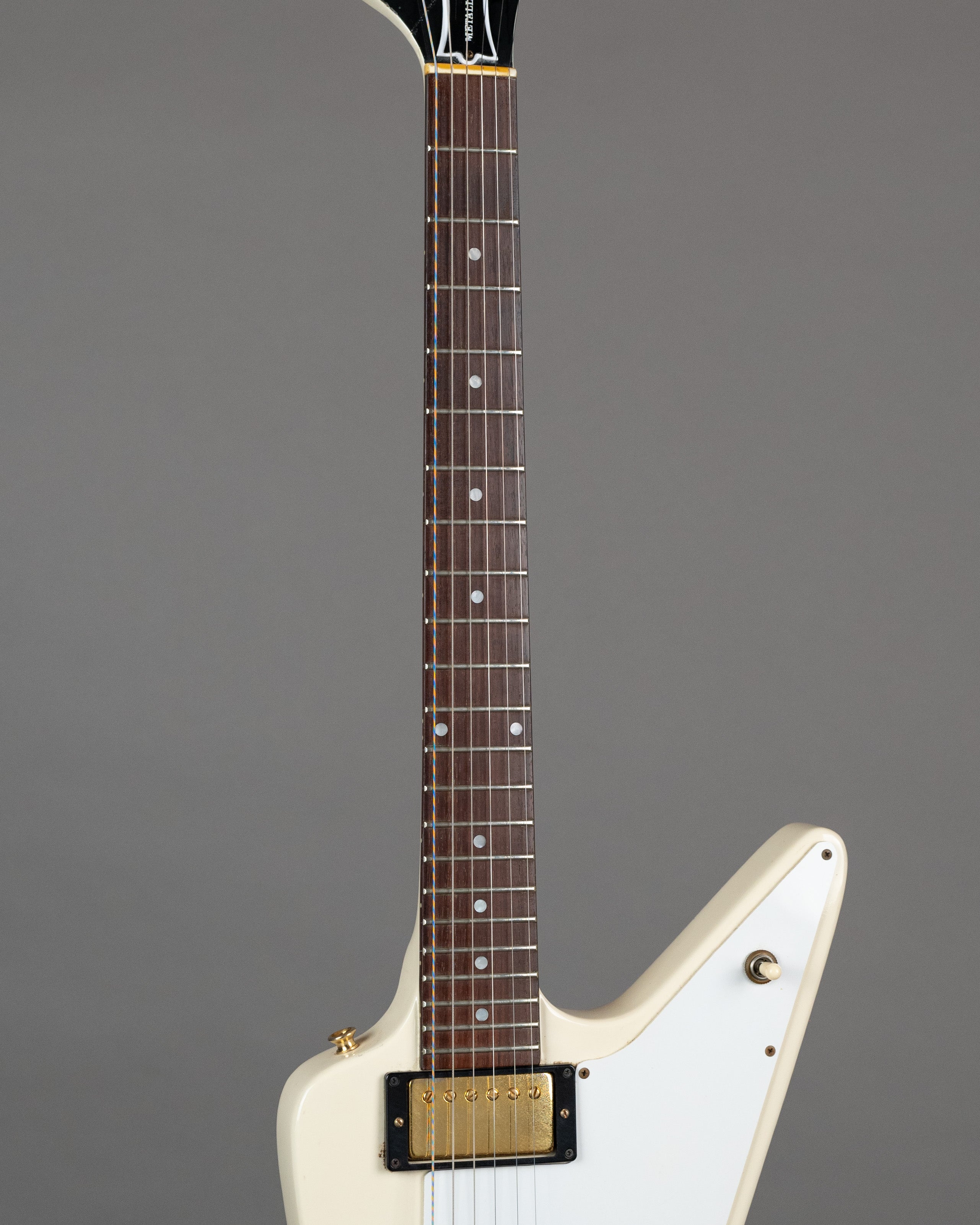 c1980's Burny Explorer (Japan, White, Gigbag)