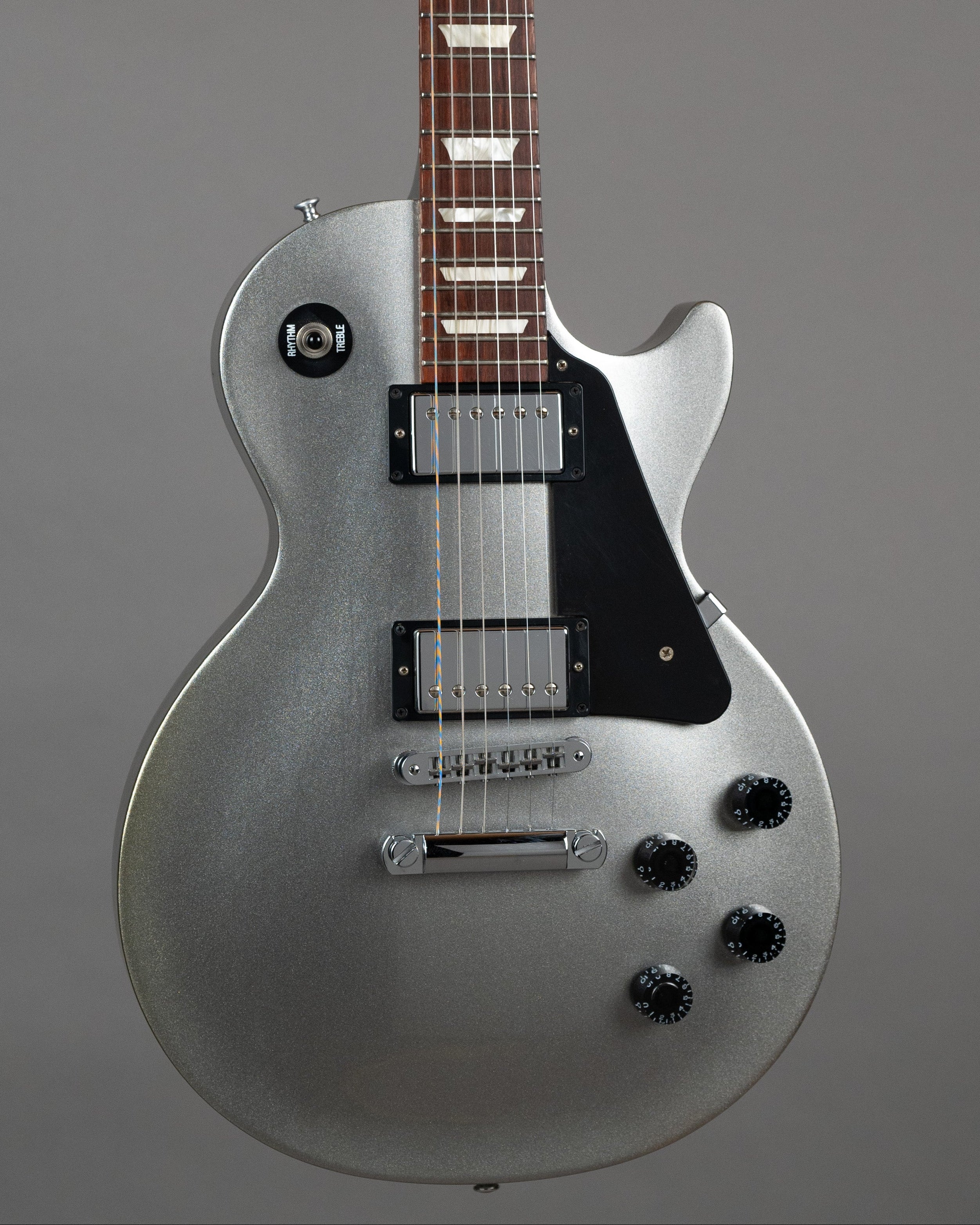 2012 Gibson Les Paul Studio (USA, Silver Pearl, Gig Bag)