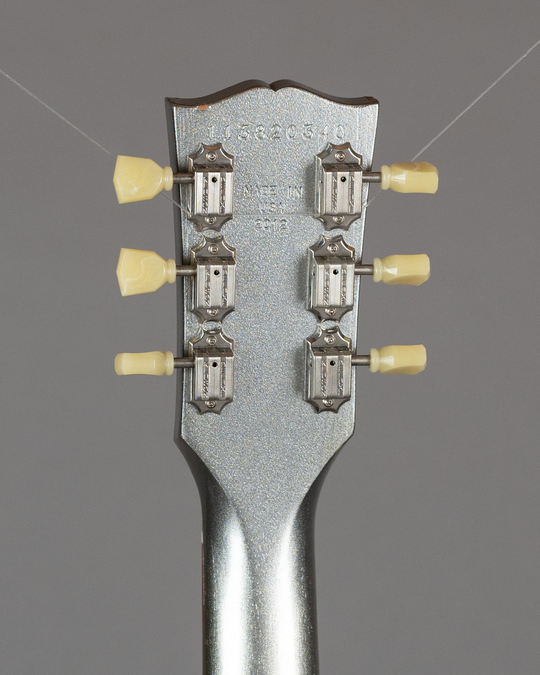 2012 Gibson Les Paul Studio (USA, Silver Pearl, Gig Bag)