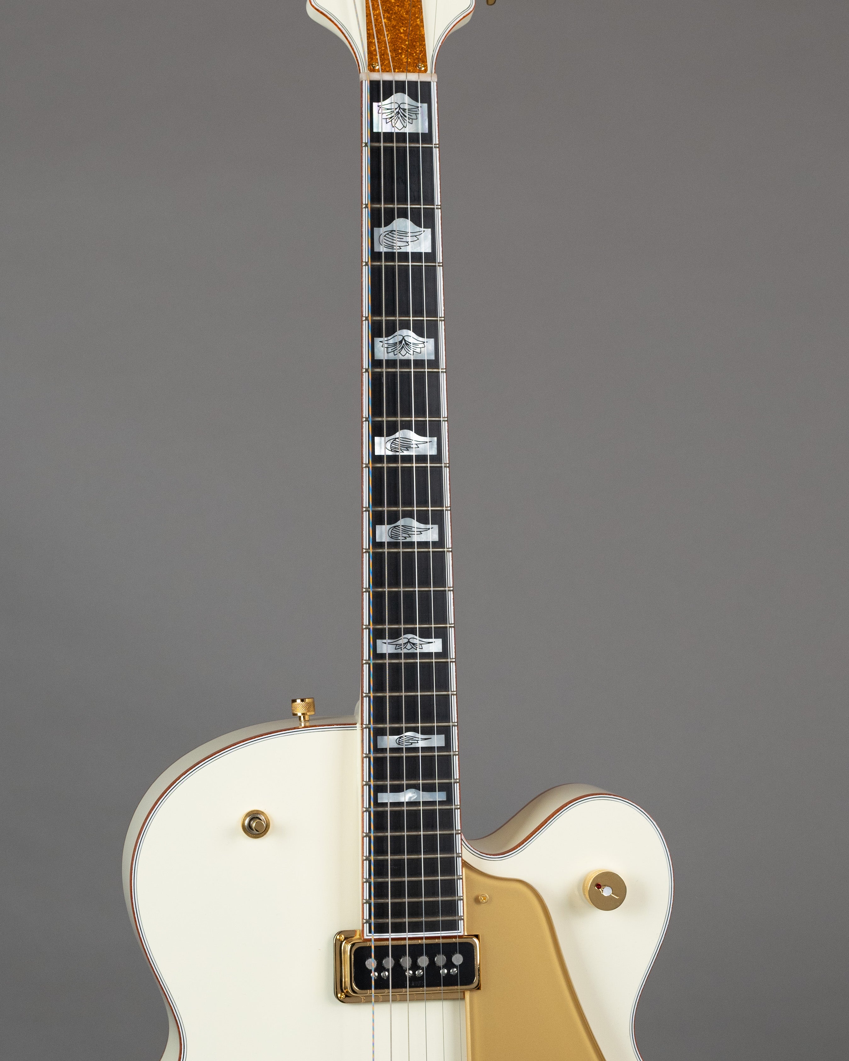 2025 Gretsch G6136-55VS White Falcon (Japan, Vintage White, OHSC)