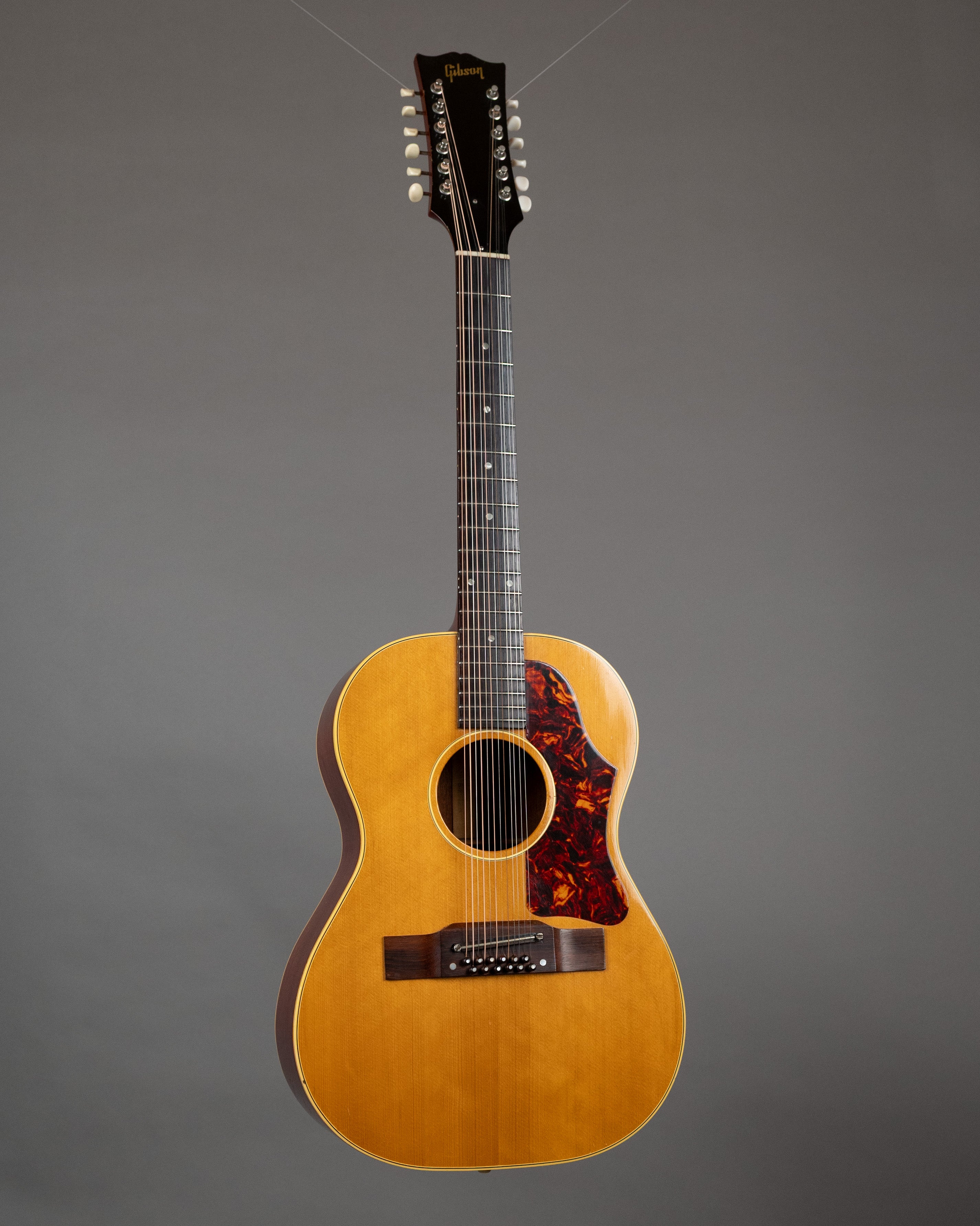 1964 Gibson B25-12N (USA, Natural Gloss, HSC)