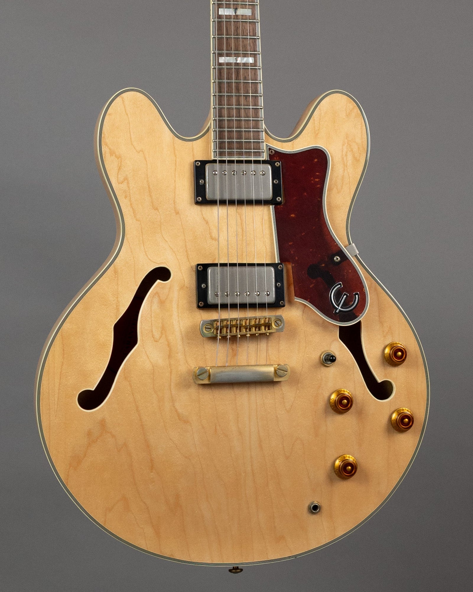 2001 Epiphone Sheraton (Korea, Natural, OHSC)