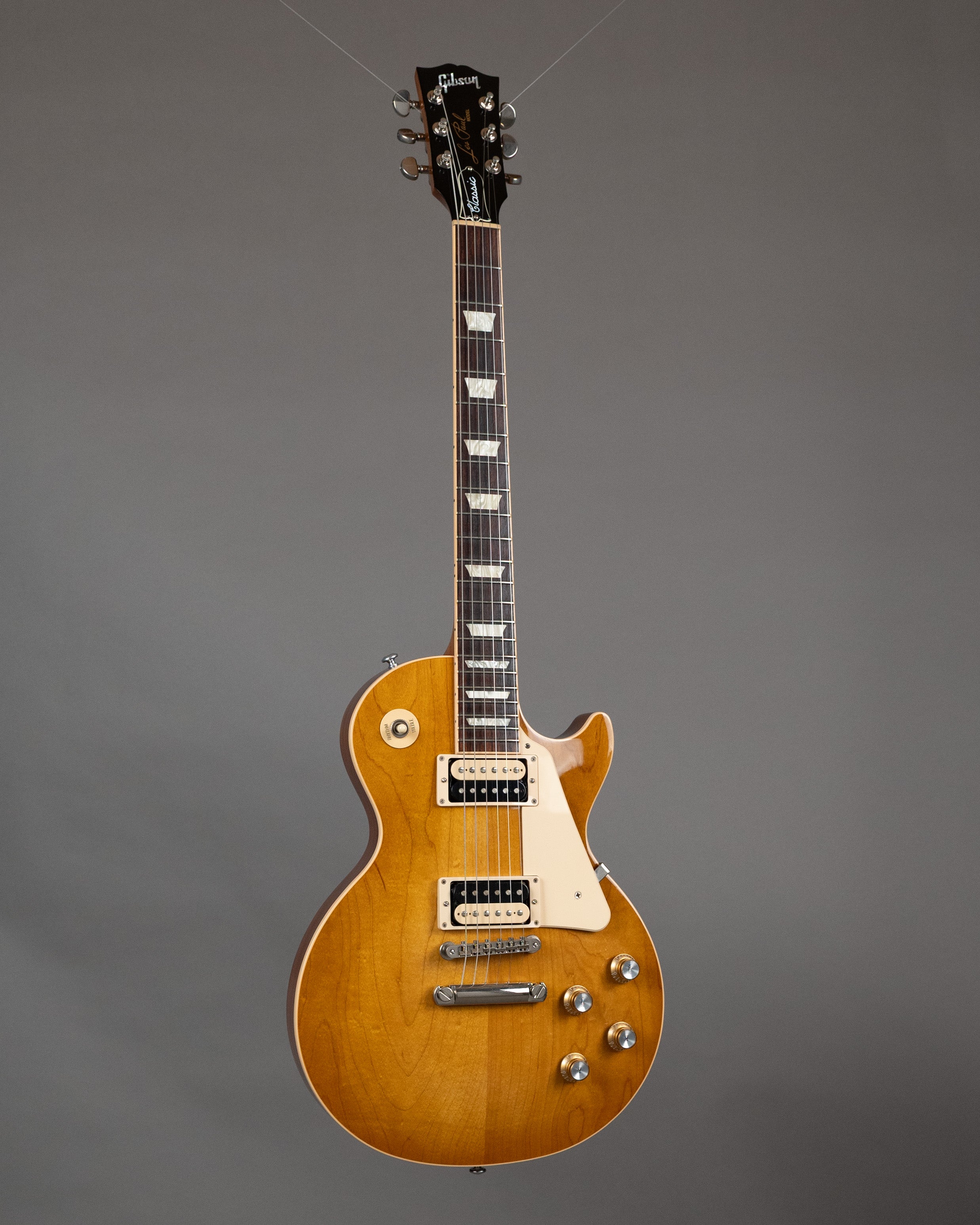 2019 Gibson Les Paul Classic (USA, Honeyburst Plaintop, OHSC)