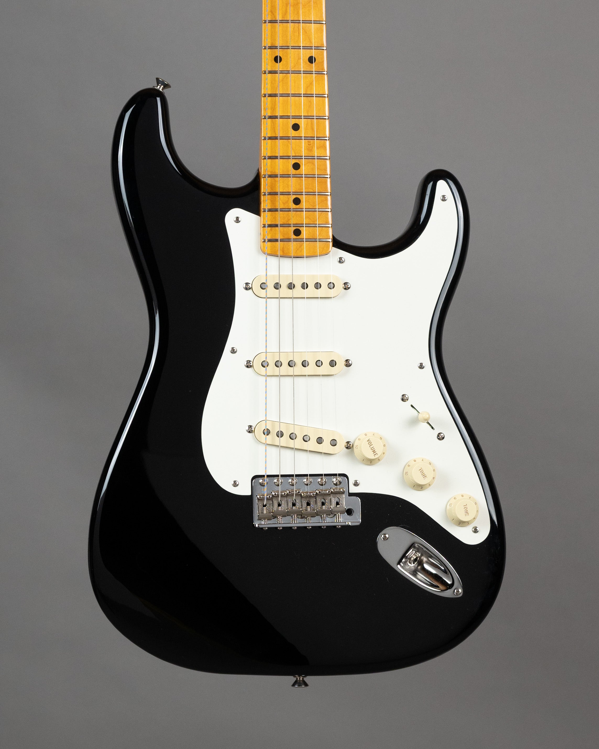 2024 Fender American Vintage II 1957 Stratocaster (USA, Black, OHSC)