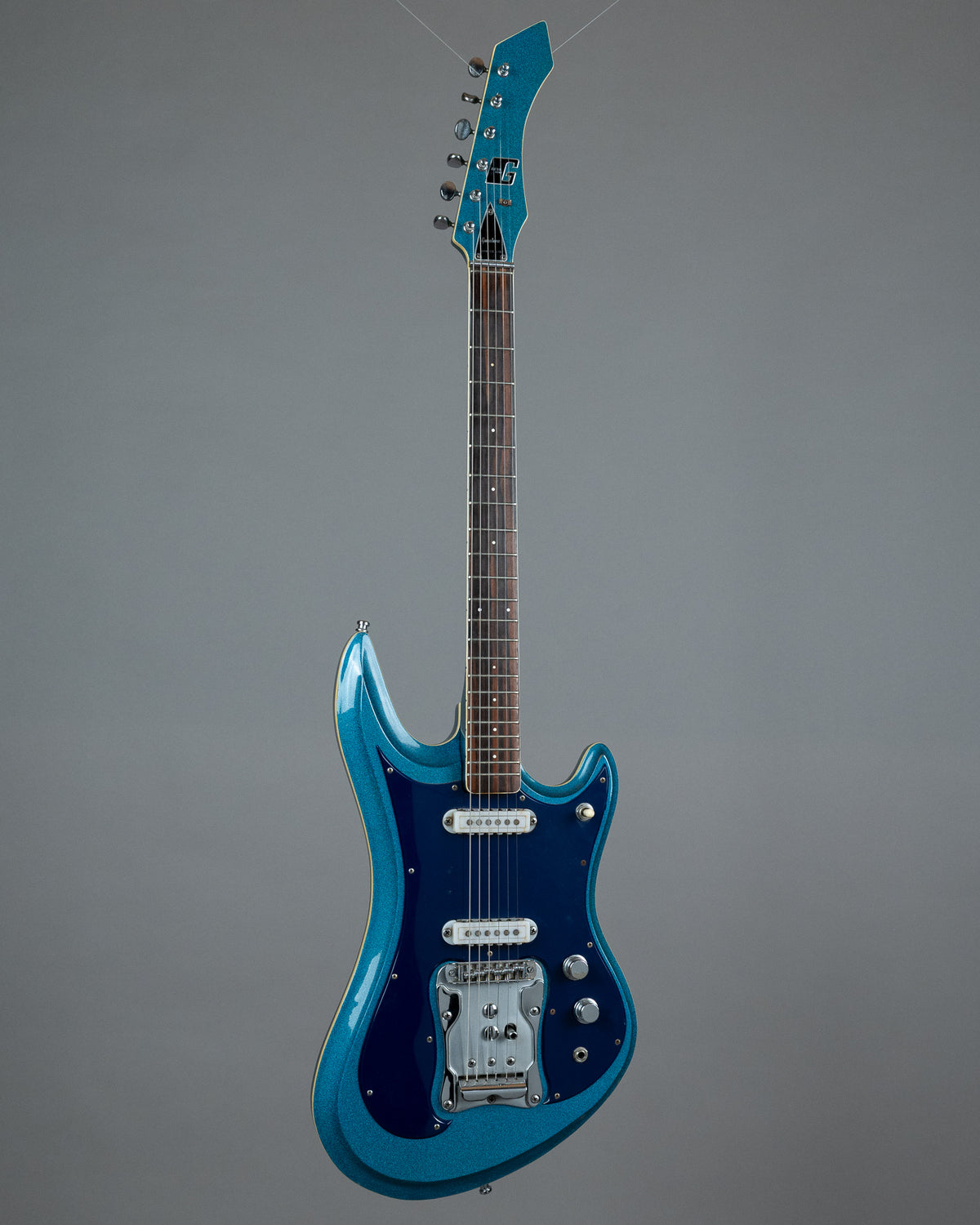 c1969 Guyatone LG-350T Sharp 5 (Japan, Blue Metallic)