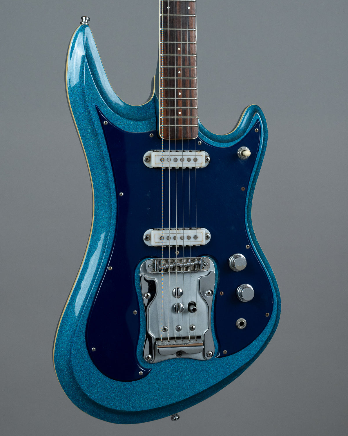 c1969 Guyatone LG-350T Sharp 5 (Japan, Blue Metallic)