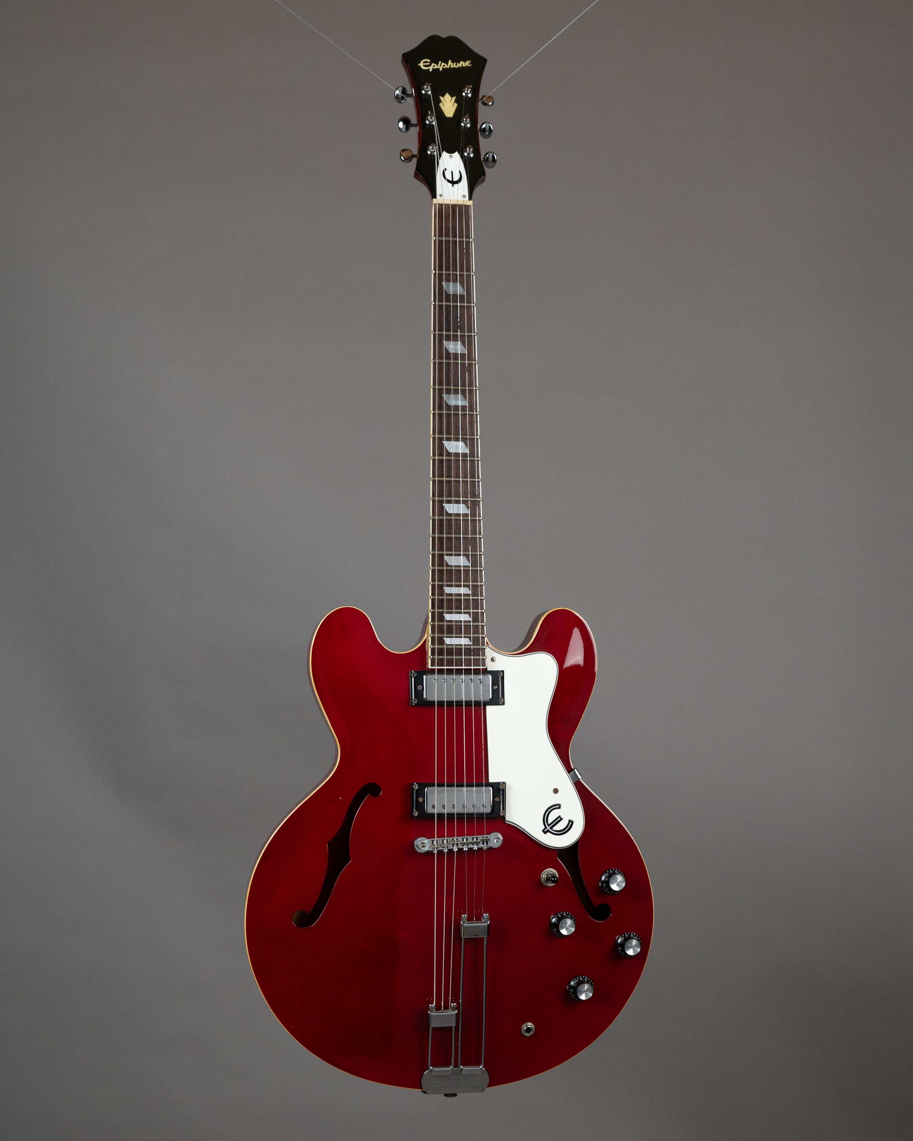 c1990s Epiphone Riviera HB (Korea, Cherry)