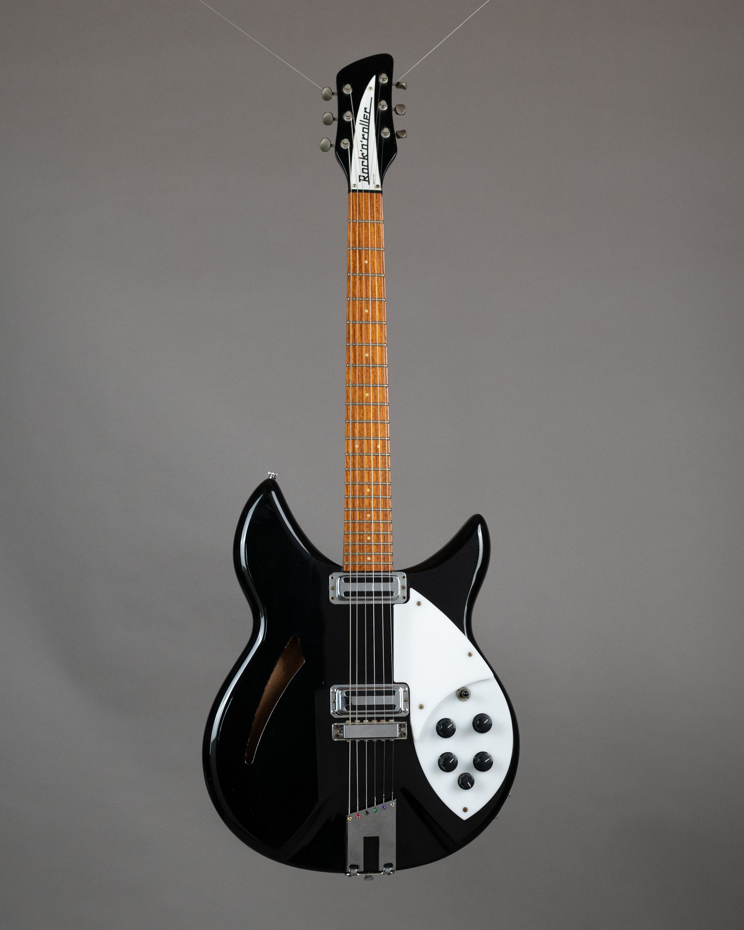 c1983 Aria 'Rock 'n' Roller' Rickenbacker style (Japan, Jetglo)