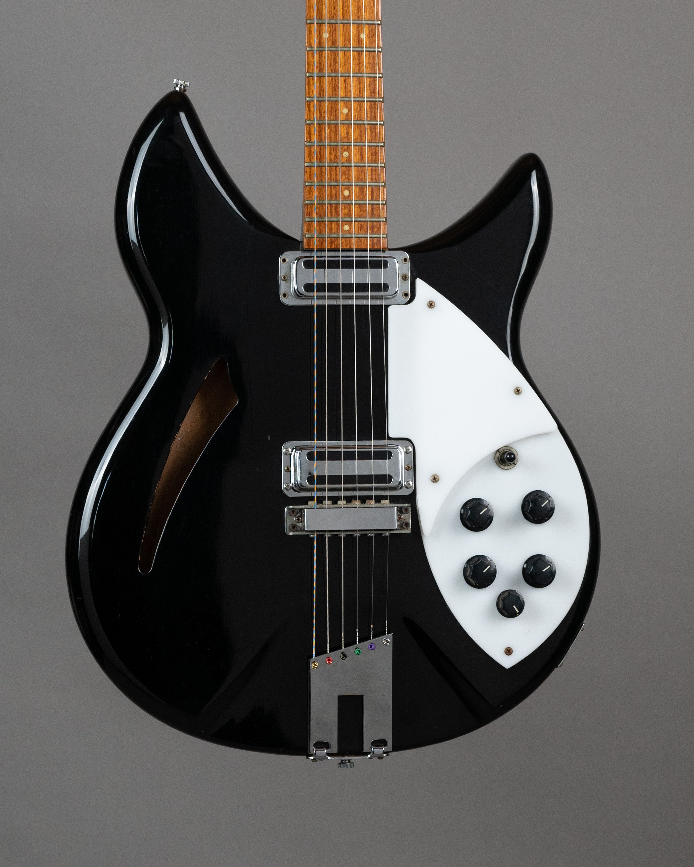 c1983 Aria 'Rock 'n' Roller' Rickenbacker style (Japan, Jetglo)