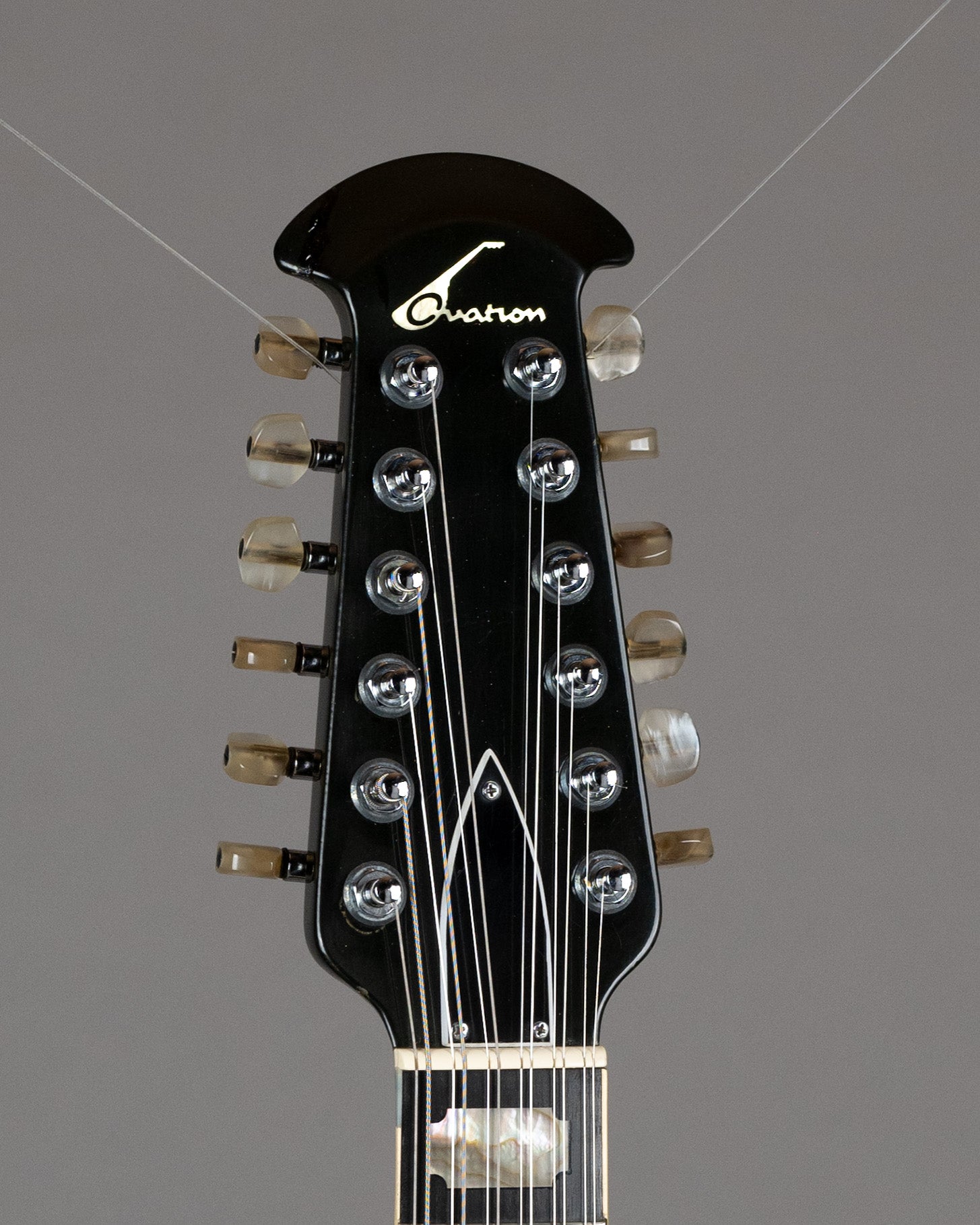 1979 Ovation Preacher Deluxe 12-String (USA, Black, OHSC)