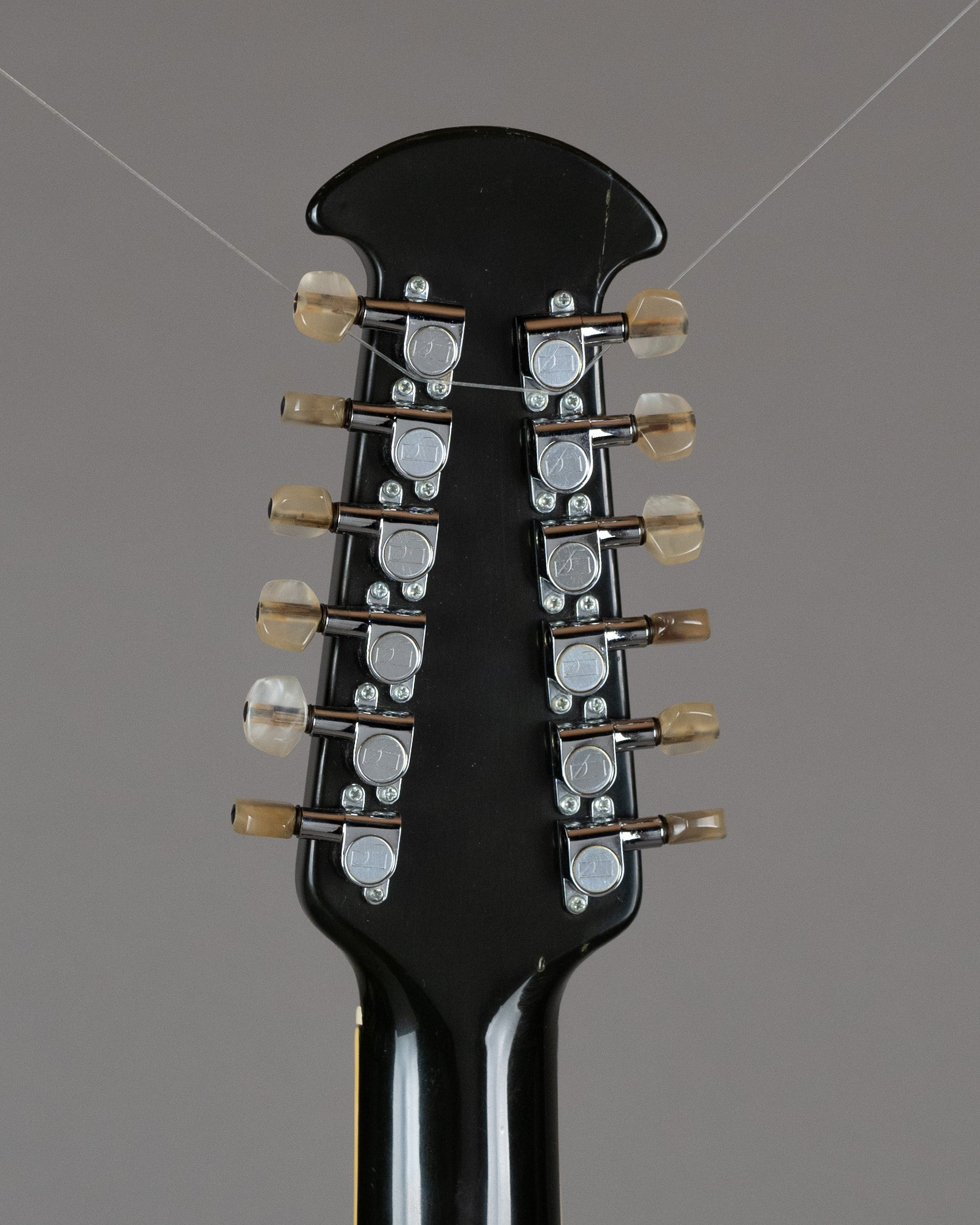 1979 Ovation Preacher Deluxe 12-String (USA, Black, OHSC)