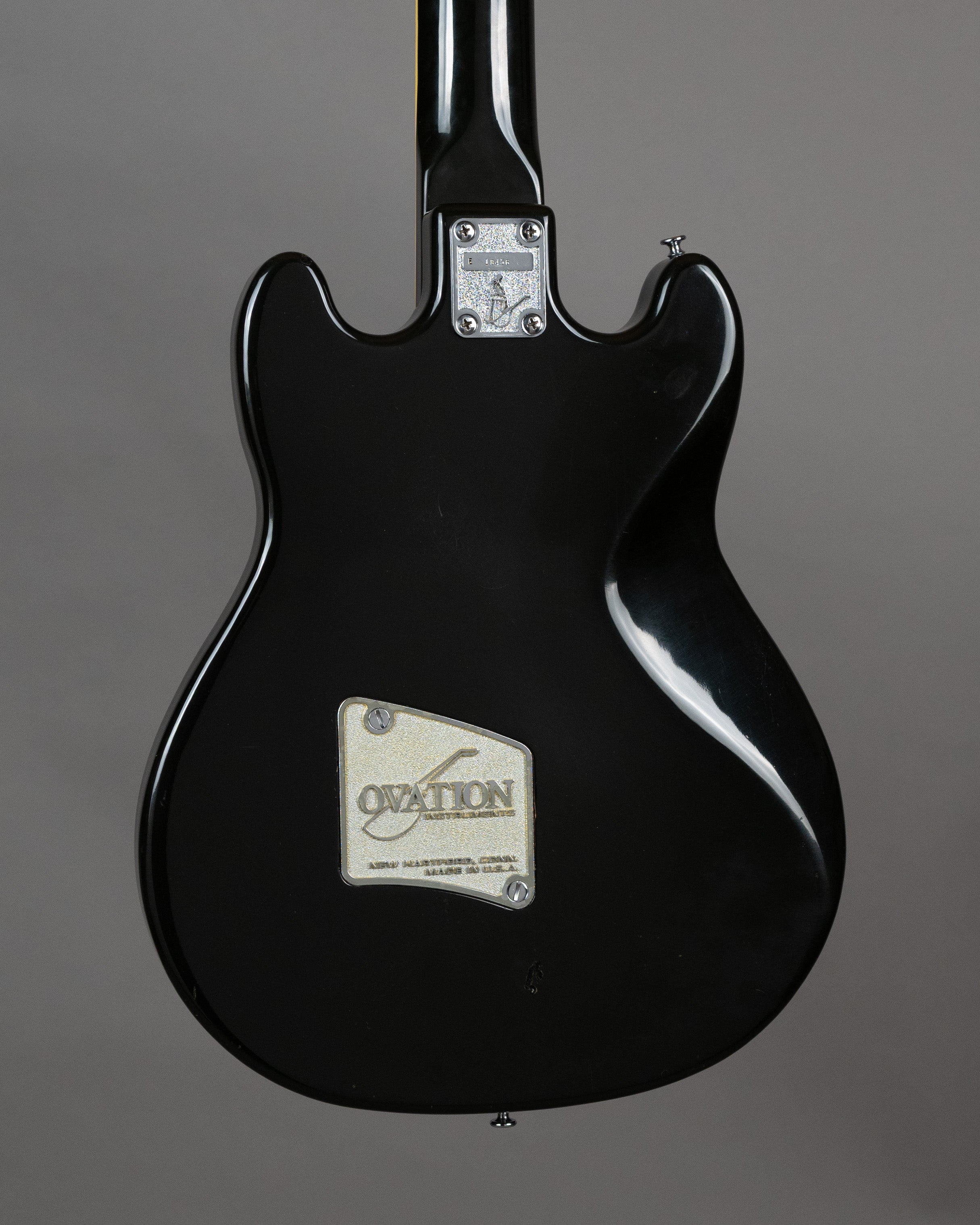 1979 Ovation Preacher Deluxe 12-String (USA, Black, OHSC)