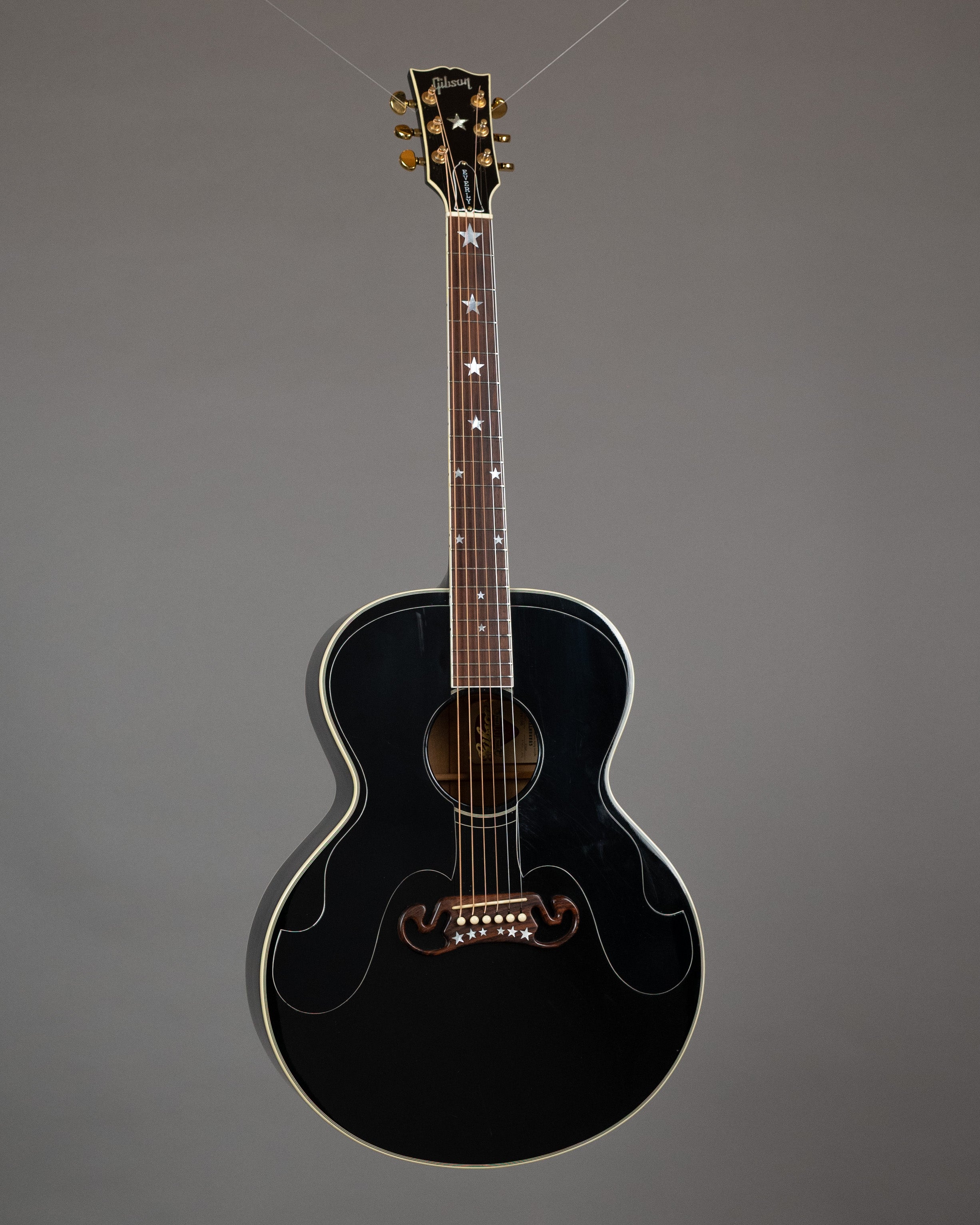 1994 Gibson 'The Everly' J-180 100 Year Edition (USA, Black, OHSC)
