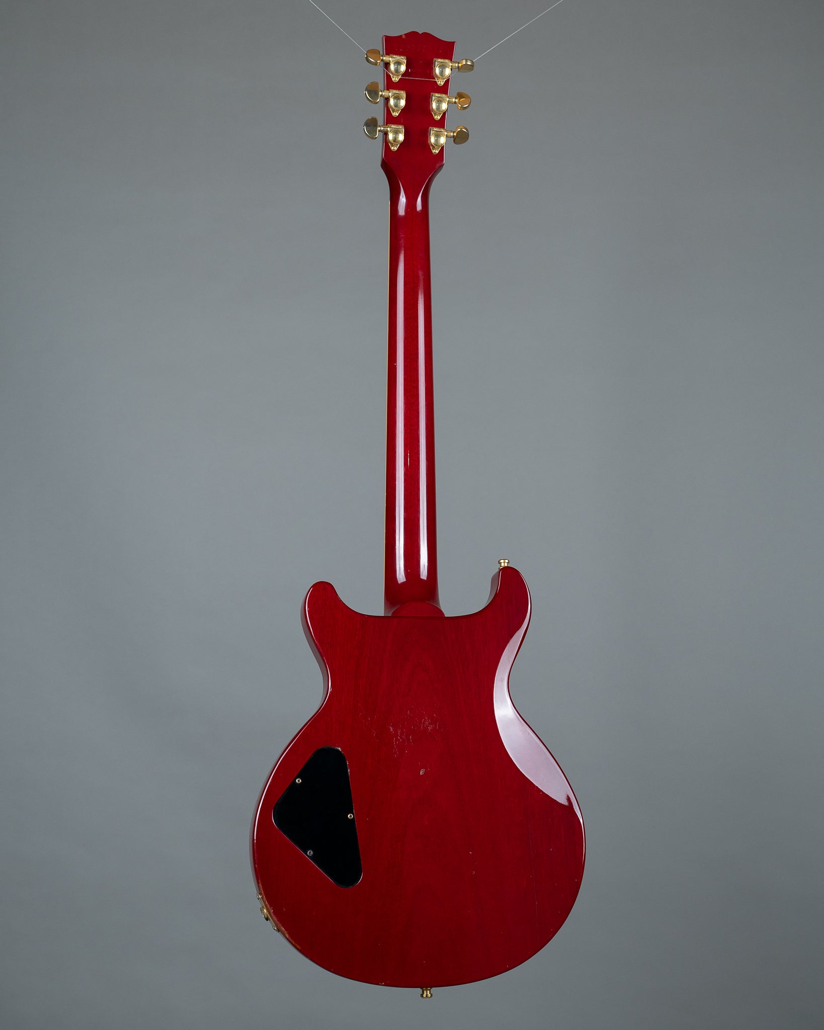 2006 Gibson Les Paul Standard Double Cut DC Plus Top (USA, Trans Red, OHSC)