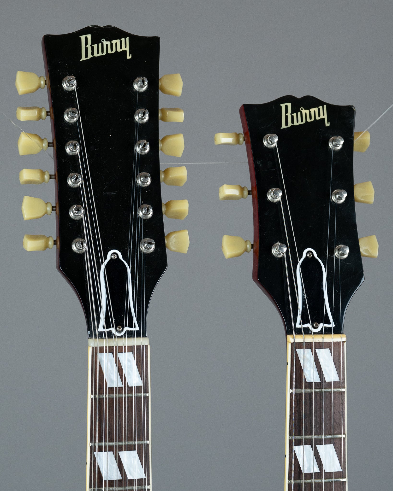 c1985 Burny SG-140JP 'EDS-1275' SG Double Neck (Japan, Cherry, OHSC)